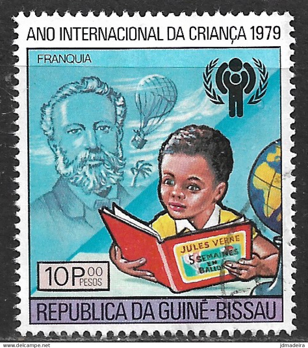 GUINE BISSAU – 1979 Children International Year 10P00 Used Stamp - Guinée-Bissau