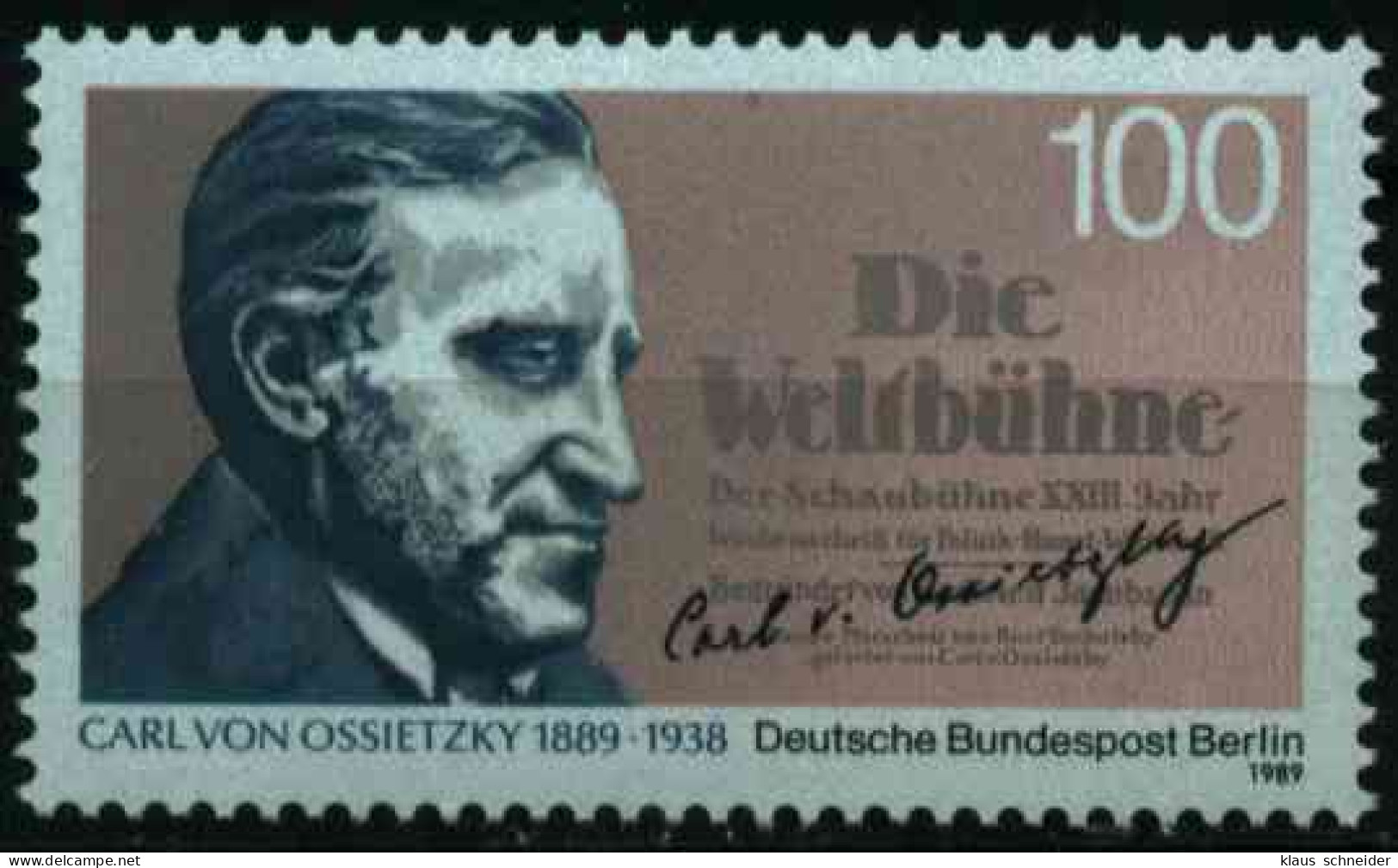BERLIN 1989 Nr 851 Postfrisch X0F10B6 - Unused Stamps