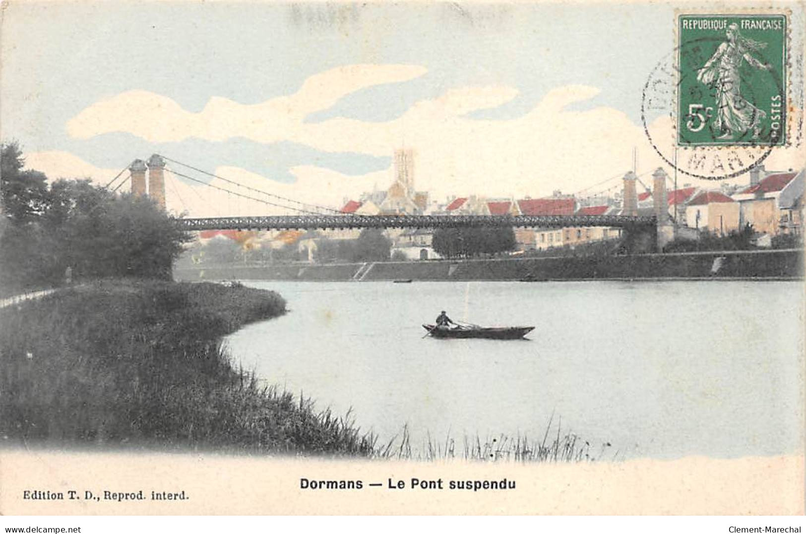 DORMANS - Le Pont Suspendu - Très Bon état - Dormans