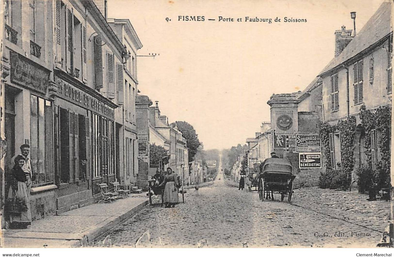 FISMES - Porte Et Faubourg De Soissons - état - Fismes