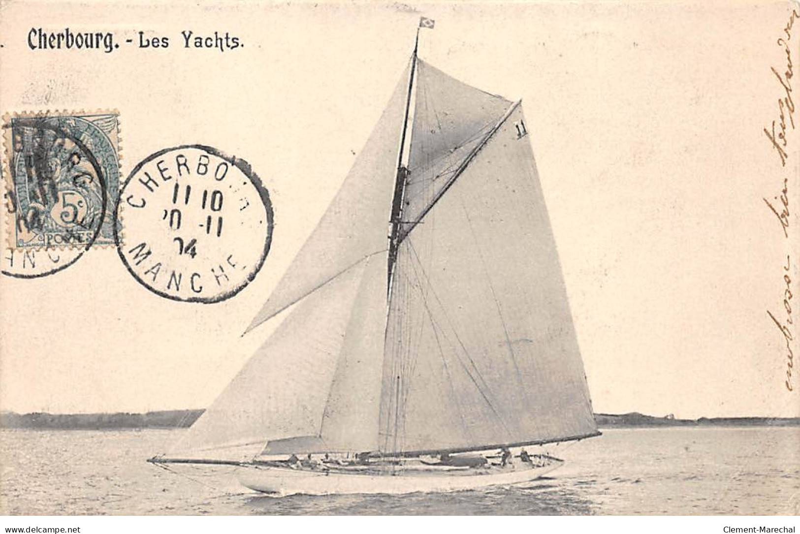 CHERBOURG - Les Yachts - Très Bon état - Cherbourg