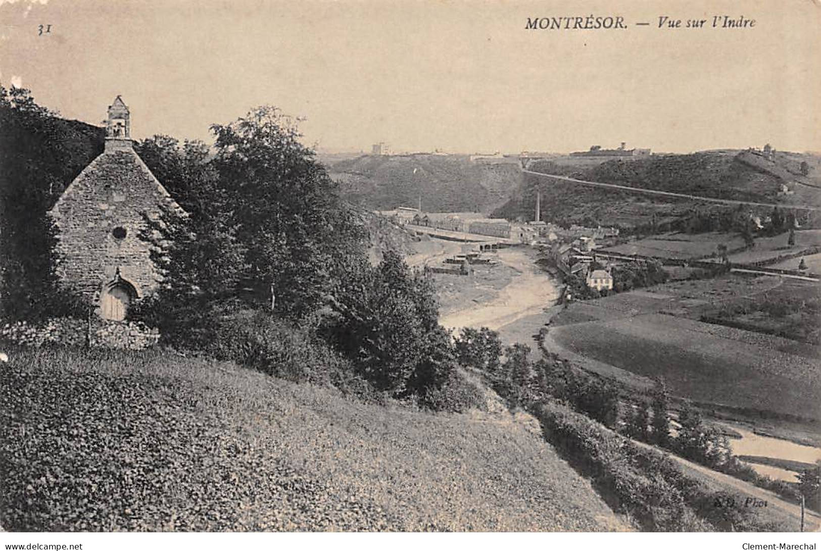 MONTRESOR - Vue Sur L'Indre - Très Bon état - Montrésor