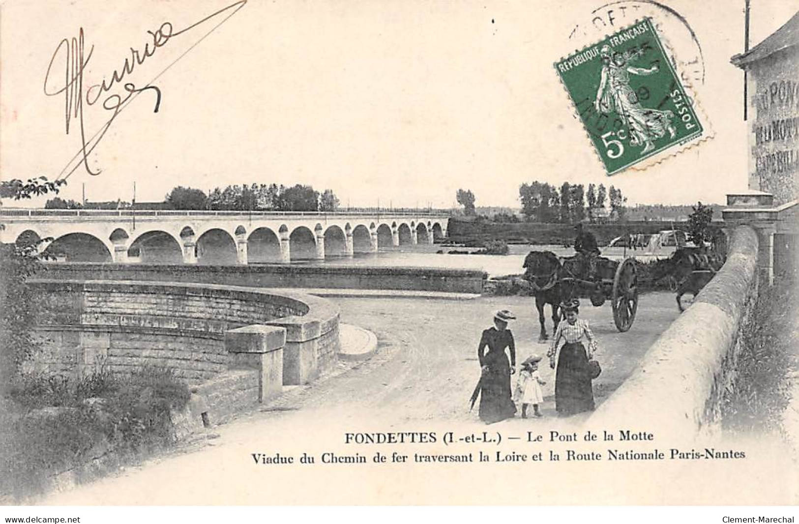 FONDETTES - Le Pont De La Motte - Viaduc Du Chemin De Fer - Très Bon état - Fondettes