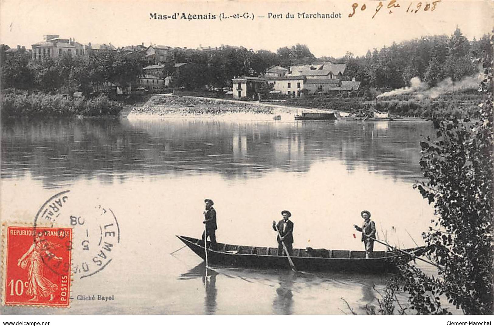 MAS D'AGENAIS - Port Du Marchandot - Très Bon état - Other & Unclassified