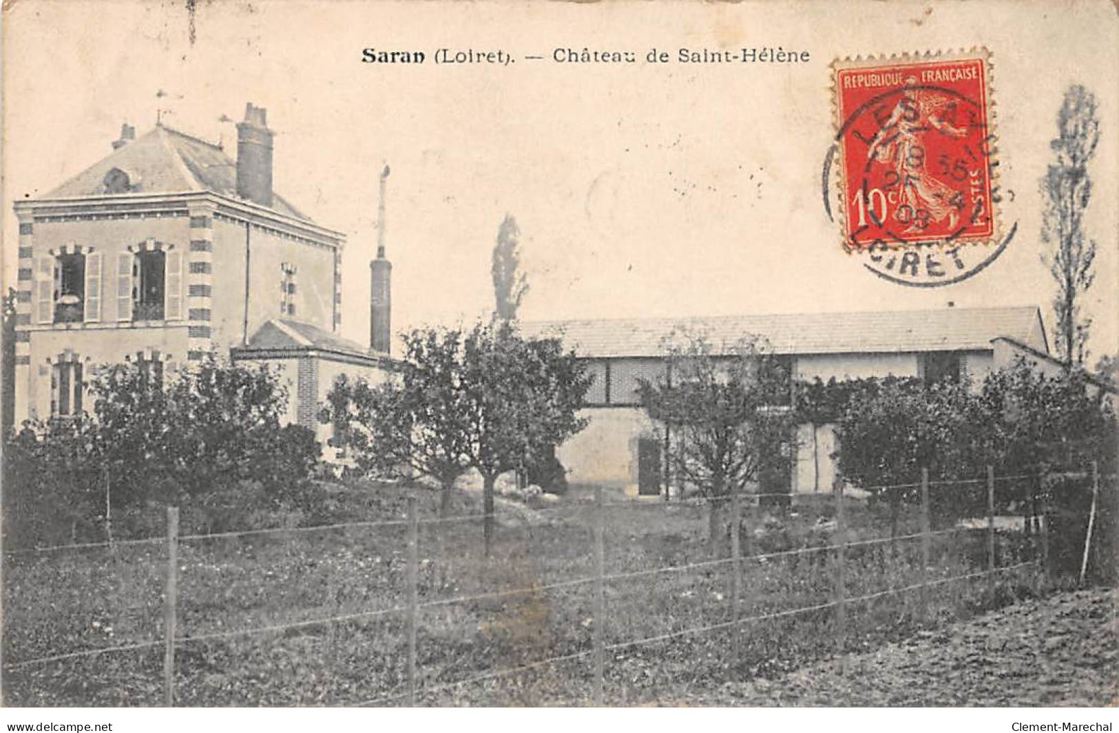 SARAN - Château De Saint Hélène - état - Autres & Non Classés