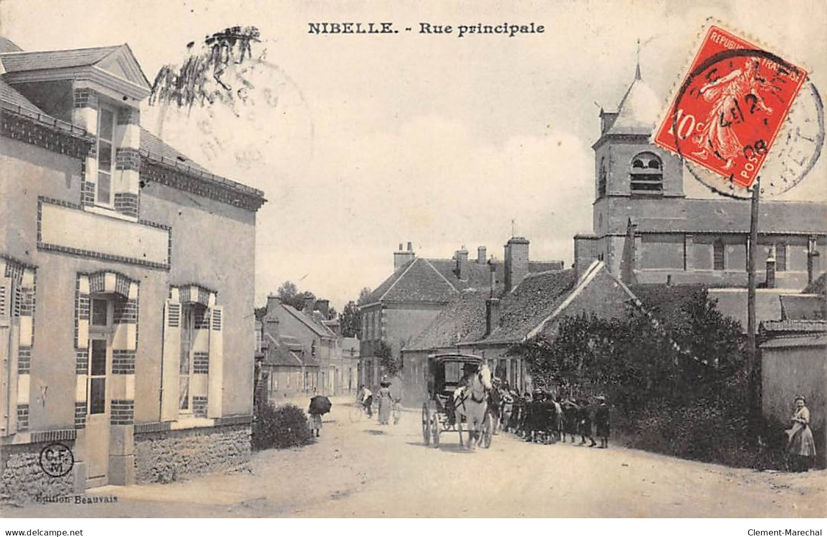 NIBELLE - Rue Principale - Très Bon état - Sonstige & Ohne Zuordnung