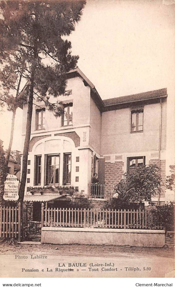 LA BAULE - Pension " La Riquette " - Très Bon état - La Baule-Escoublac