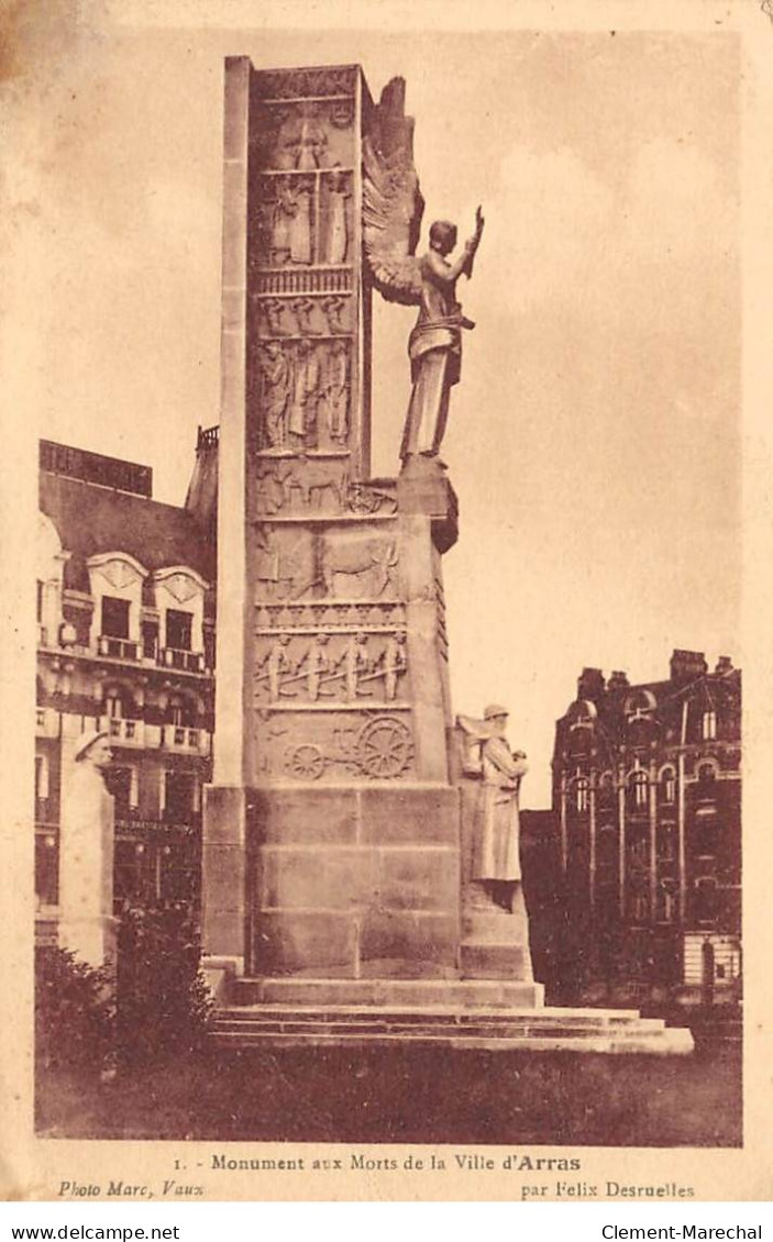 Monument Aux Morts De La Ville D'ARRAS - état - Arras