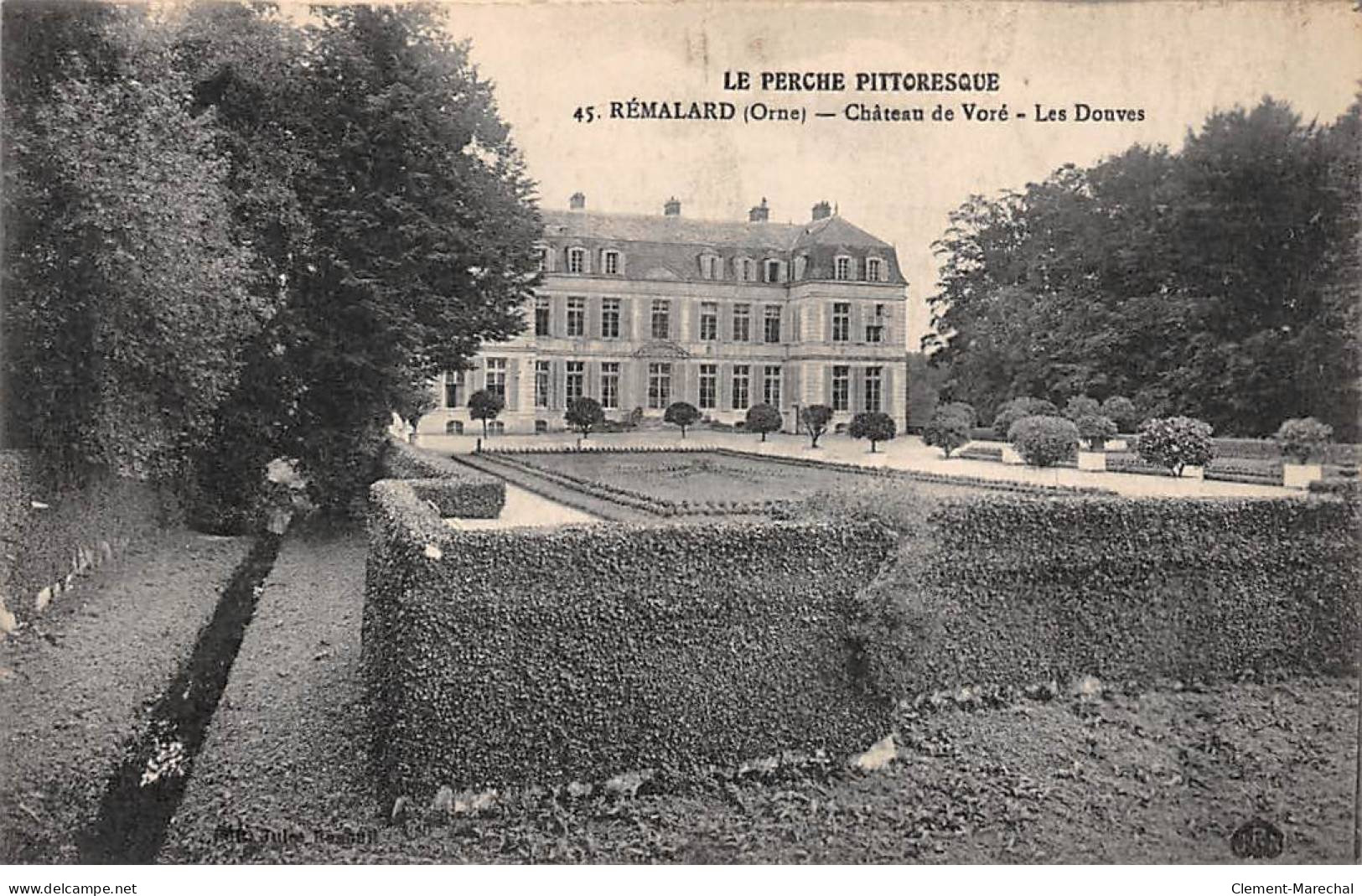 REMALARD - Château De Voré - Les Douves - Très Bon état - Remalard