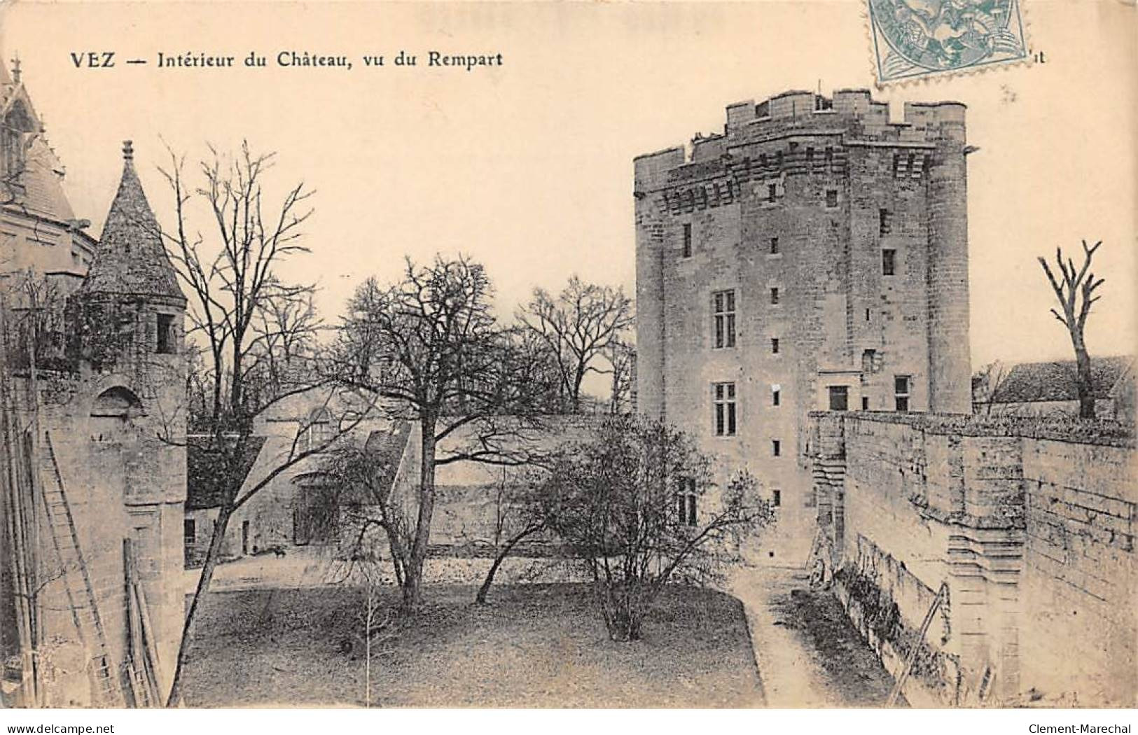 VEZ - Intérieur Du Château, Vu Du Rempart - Très Bon état - Altri & Non Classificati