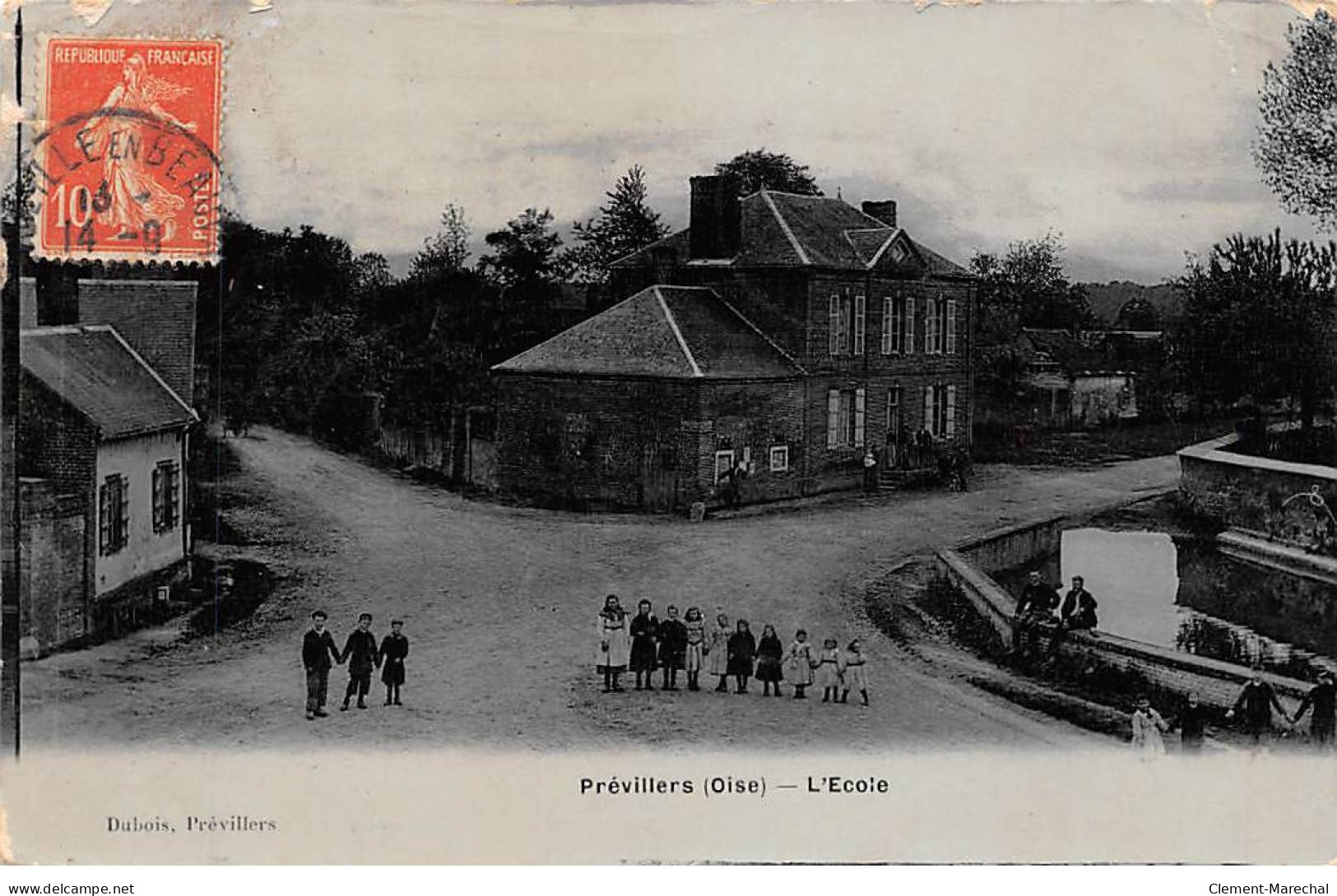 PREVILLERS - L'Ecole - état - Other & Unclassified