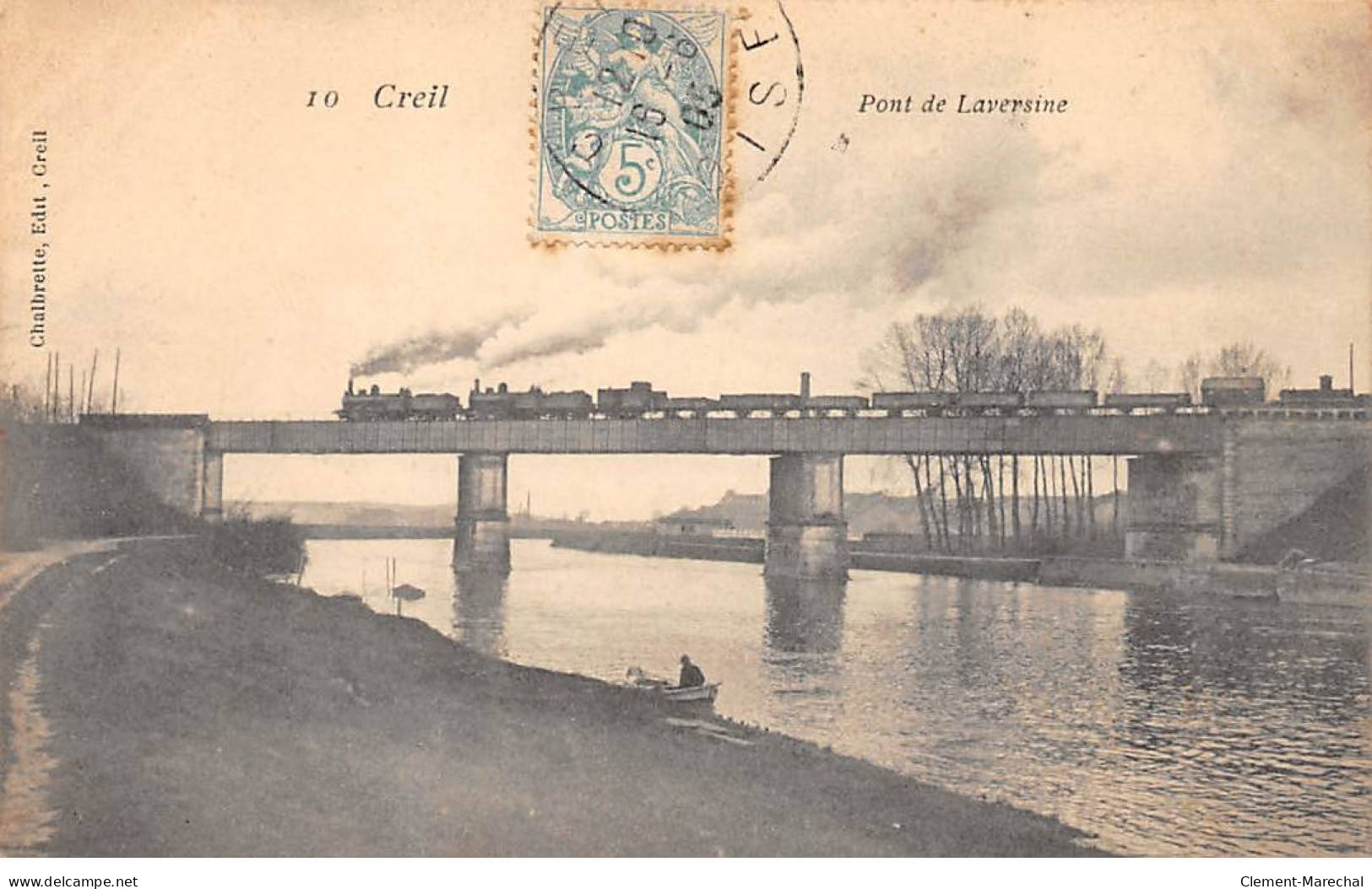 CREIL - Pont De Laversine - Très Bon état - Creil