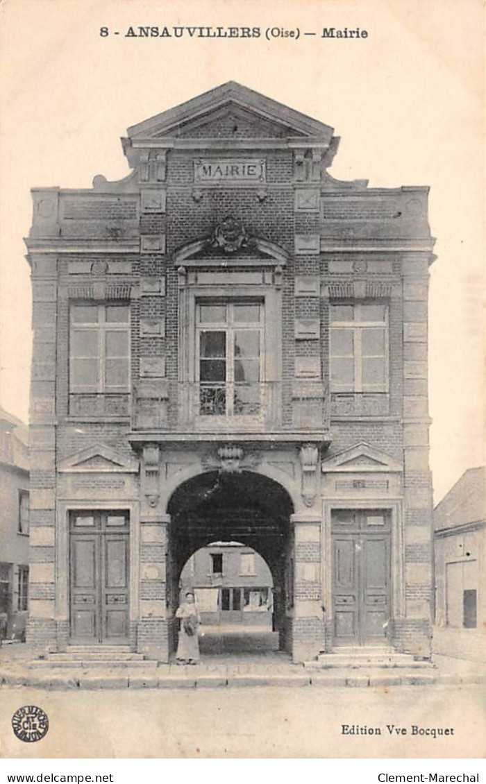 ANSAUVILLERS - Mairie - Très Bon état - Otros & Sin Clasificación