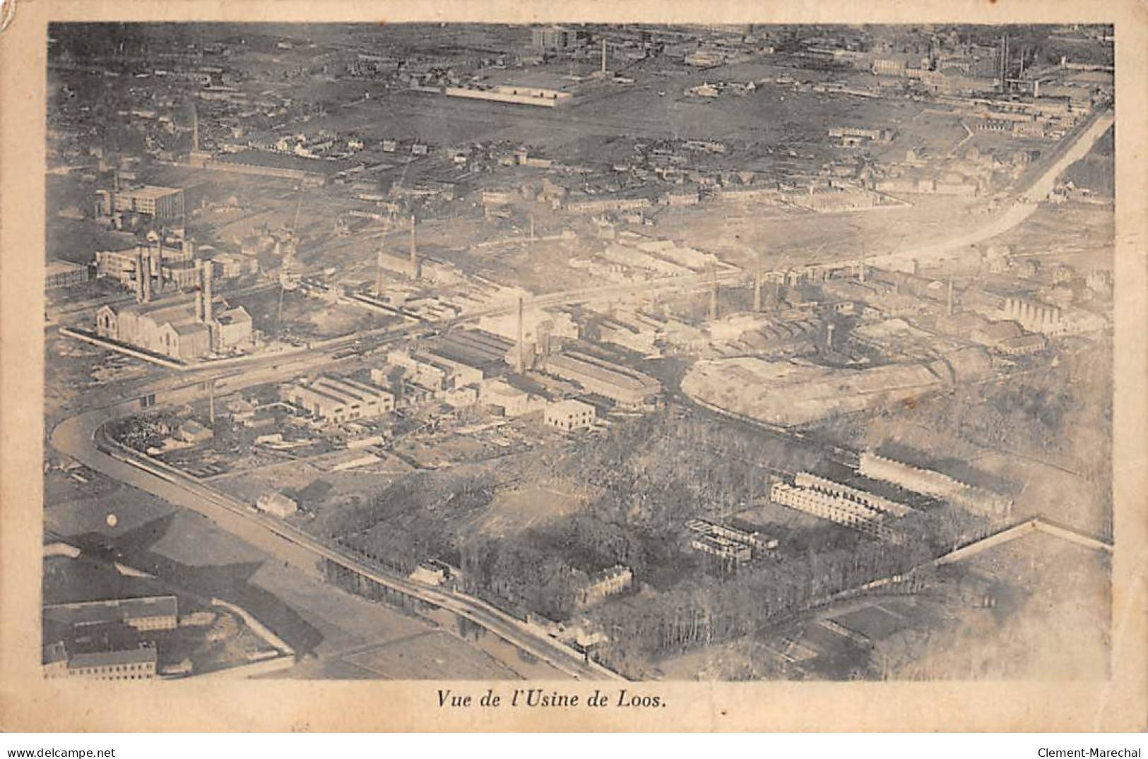 Vue De L'Usine De LOOS - état - Loos Les Lille