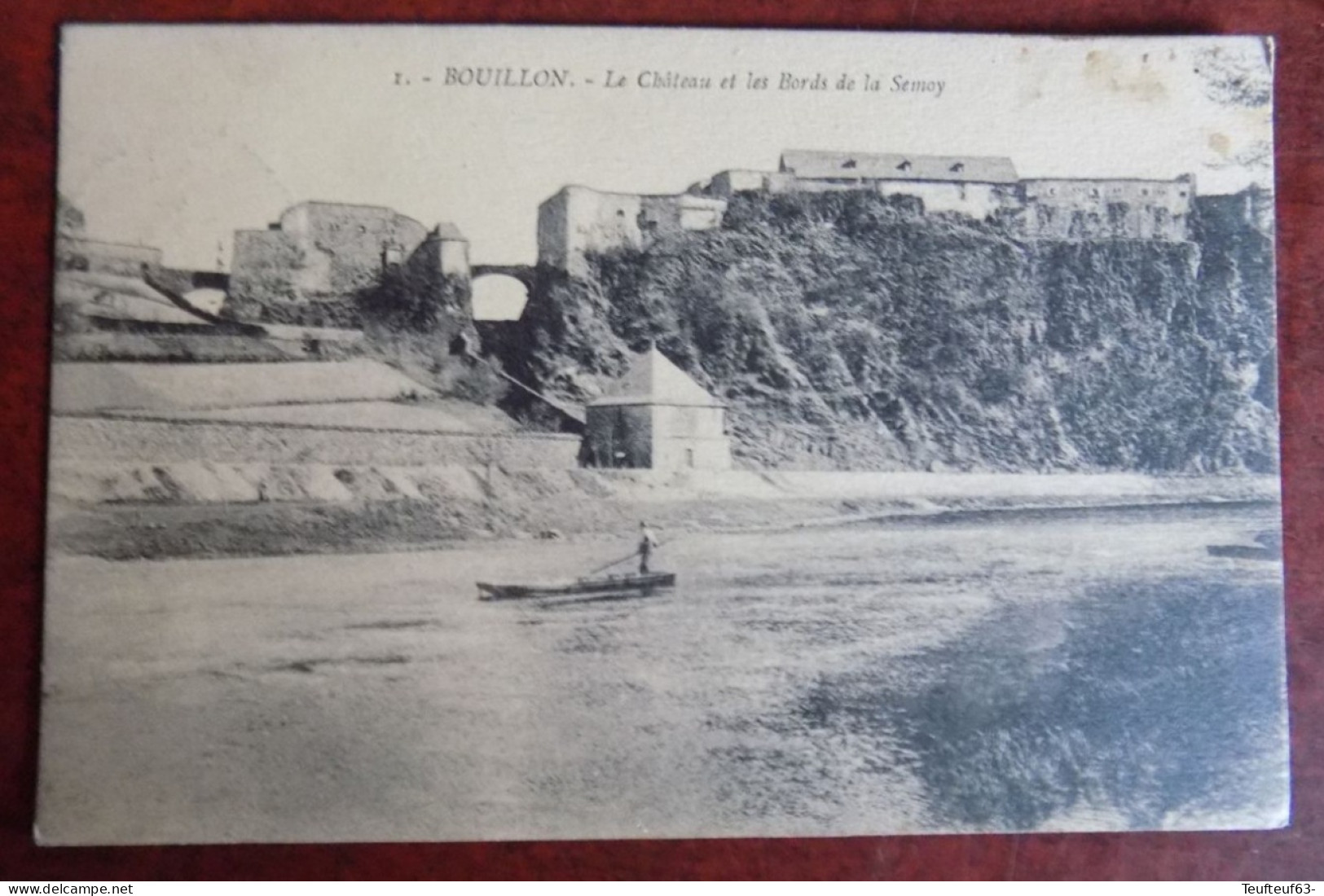 Cpa Bouillon ; Le Château Et Les Bords De La Semoy - Bouillon