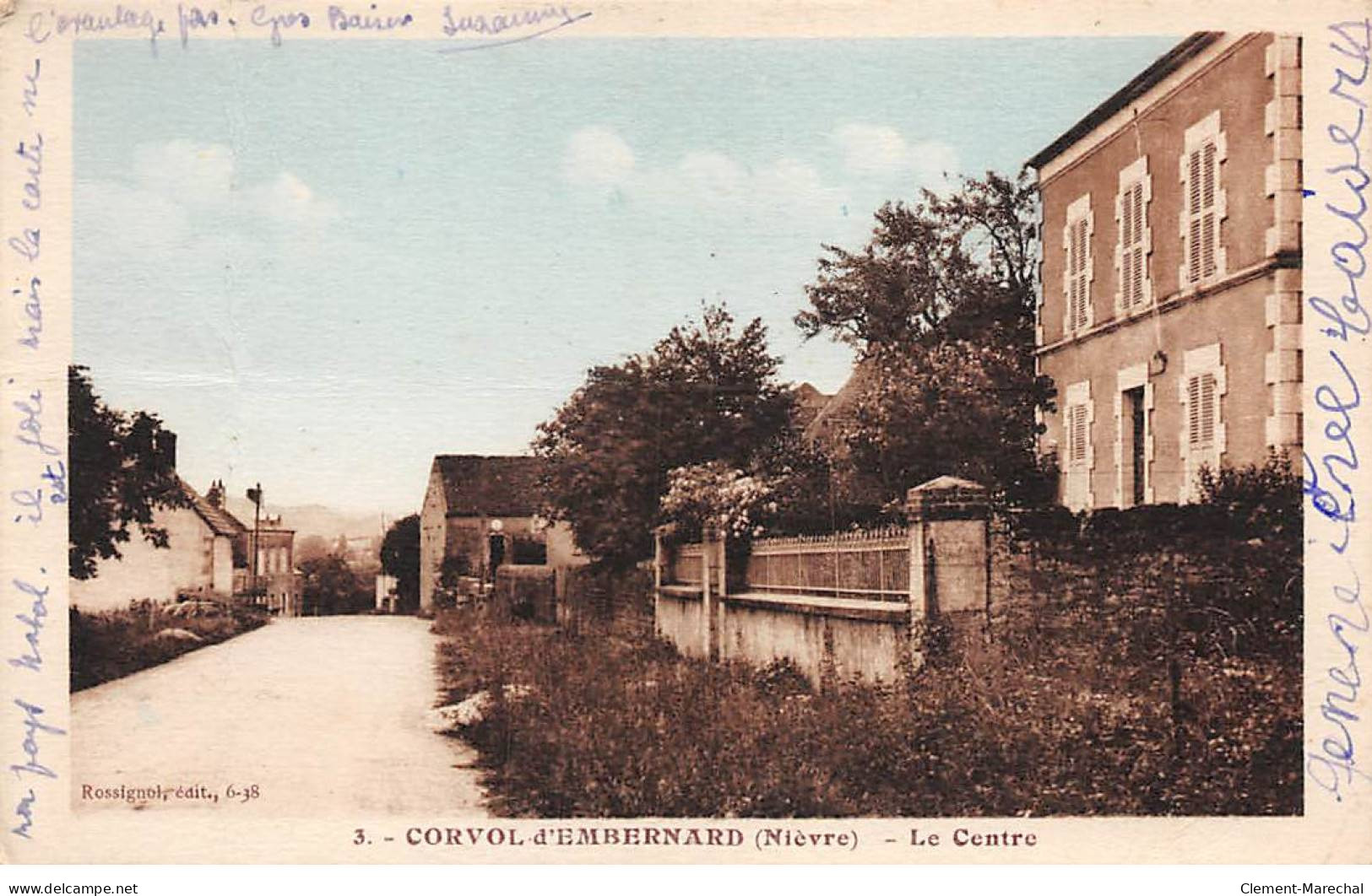 CORVOL D'EMBERNARD - Le Centre - état - Other & Unclassified