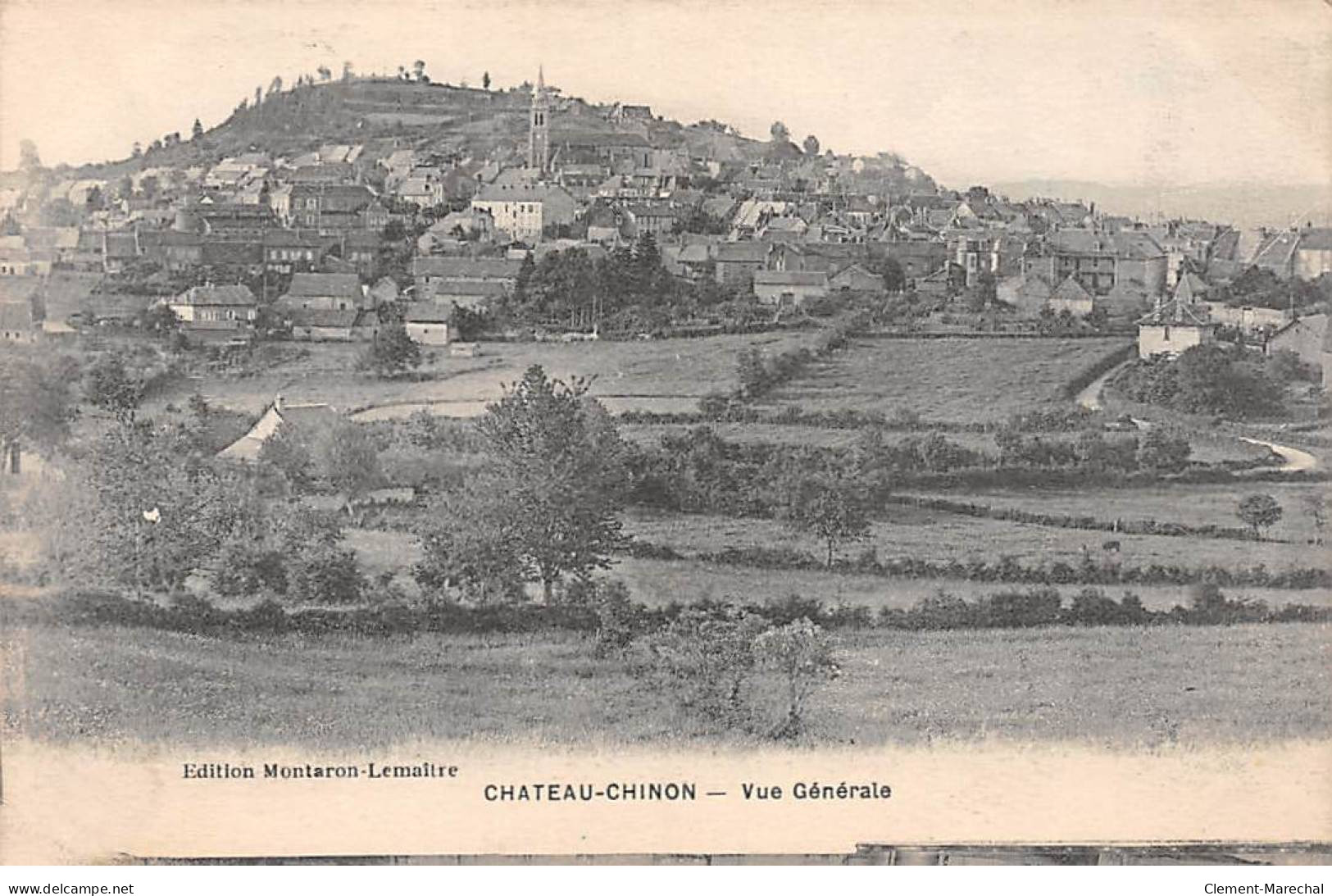 CHATEAU CHINON - Vue Générale - Très Bon état - Chateau Chinon