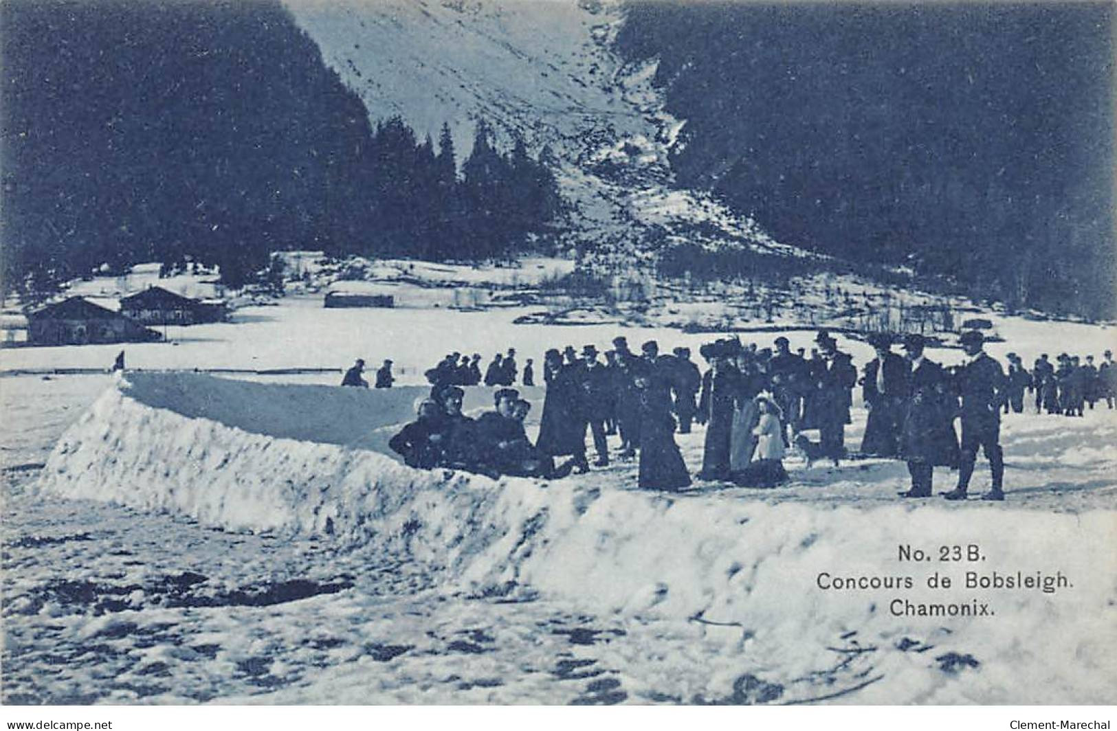 CHAMONIX - Concours De Bobsleigh - Très Bon état - Chamonix-Mont-Blanc