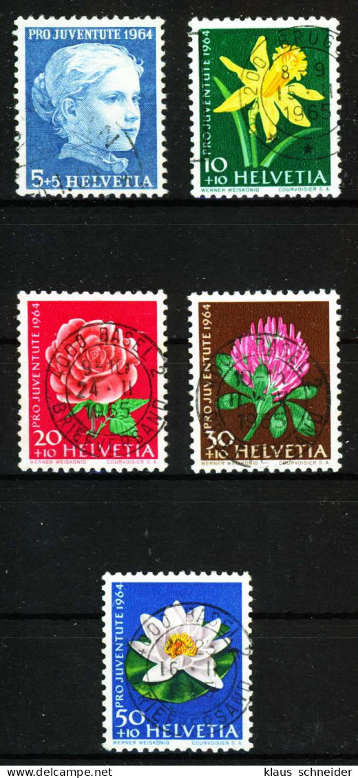 SCHWEIZ PRO JUVENTUTE Nr 803-807 Gestempelt X2901A6 - Used Stamps