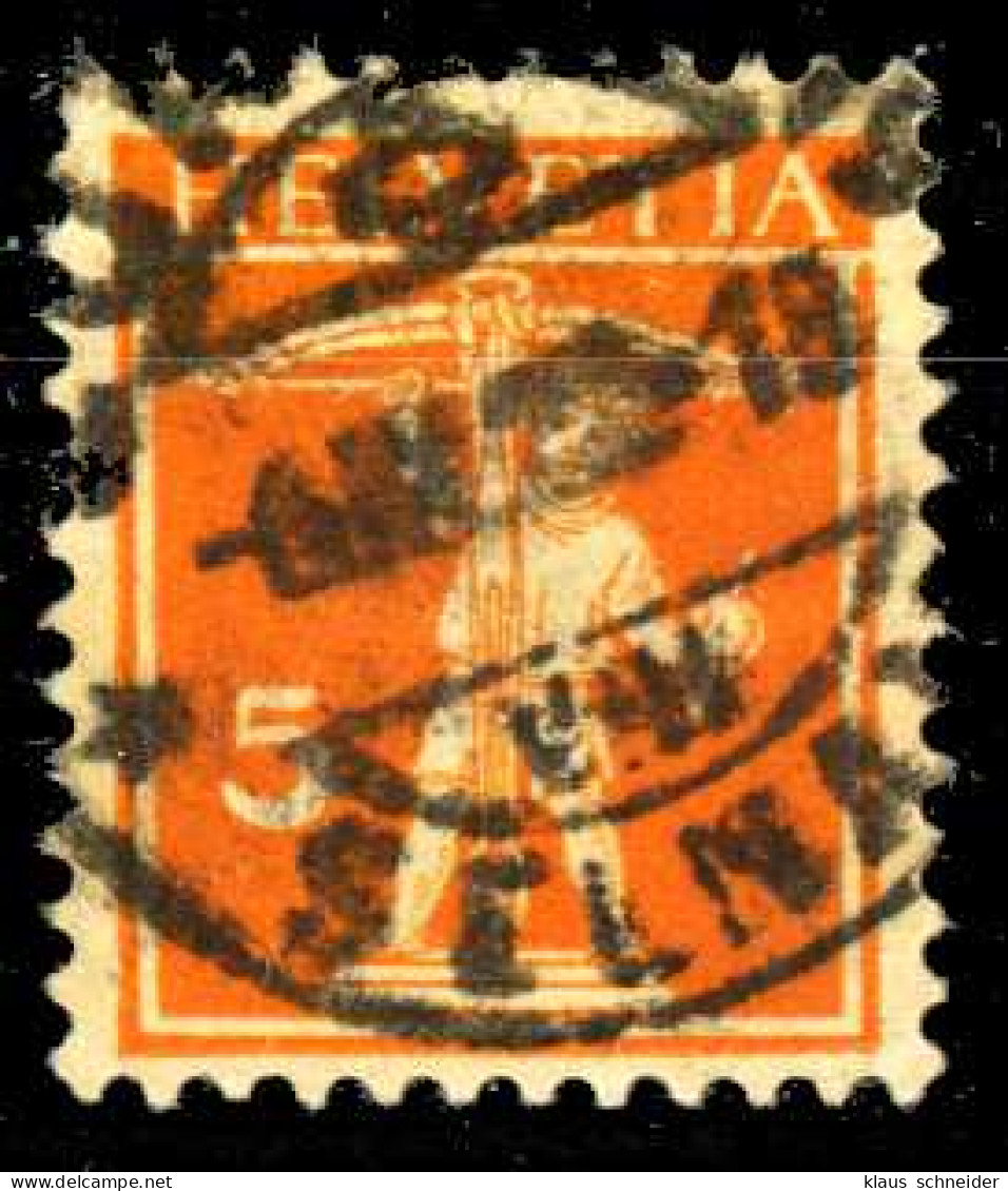 SCHWEIZ 1921 Nr 162 Zentrisch Gestempelt X29DE5E - Used Stamps