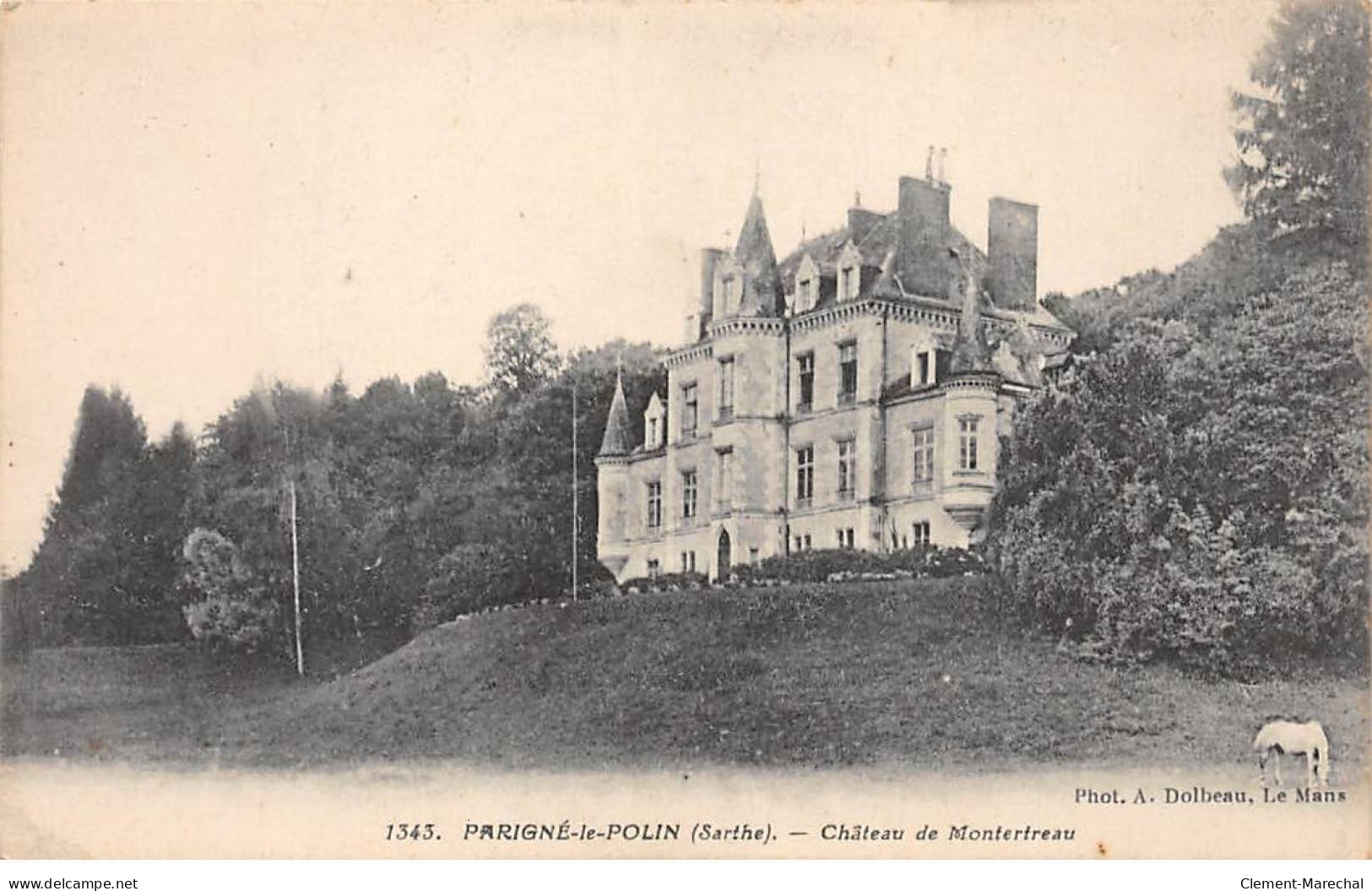 PARIGNE LE POLIN - Château De Montertreau - Très Bon état - Other & Unclassified