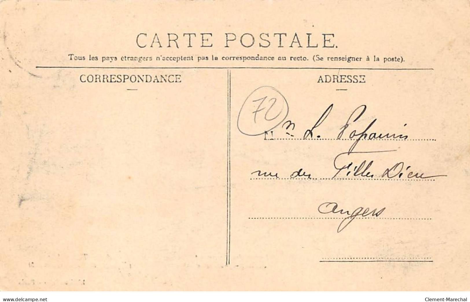 Circuit De La Sarthe1906 - Ligne Droite Avant SCEAUX SUR HUISNE - Bayard Clément - Très Bon état - Sonstige & Ohne Zuordnung