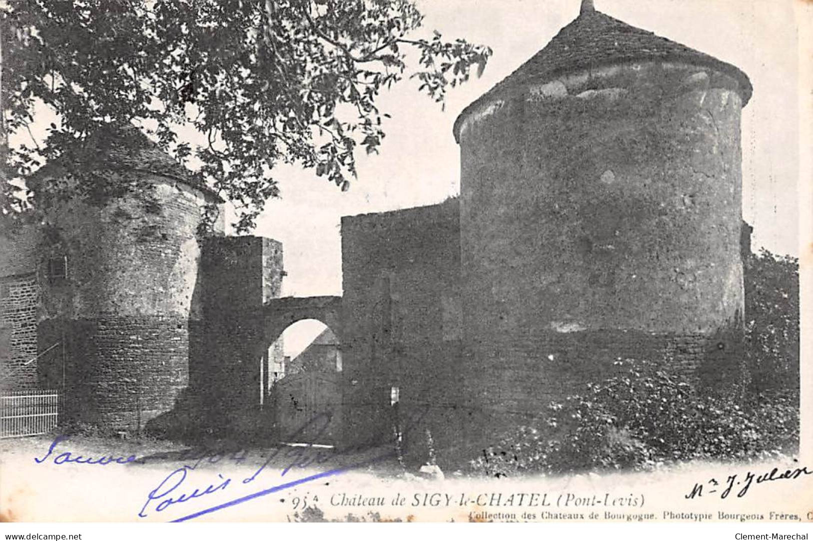 Château De SIGY LE CHATEL - Pont Levis - Très Bon état - Other & Unclassified