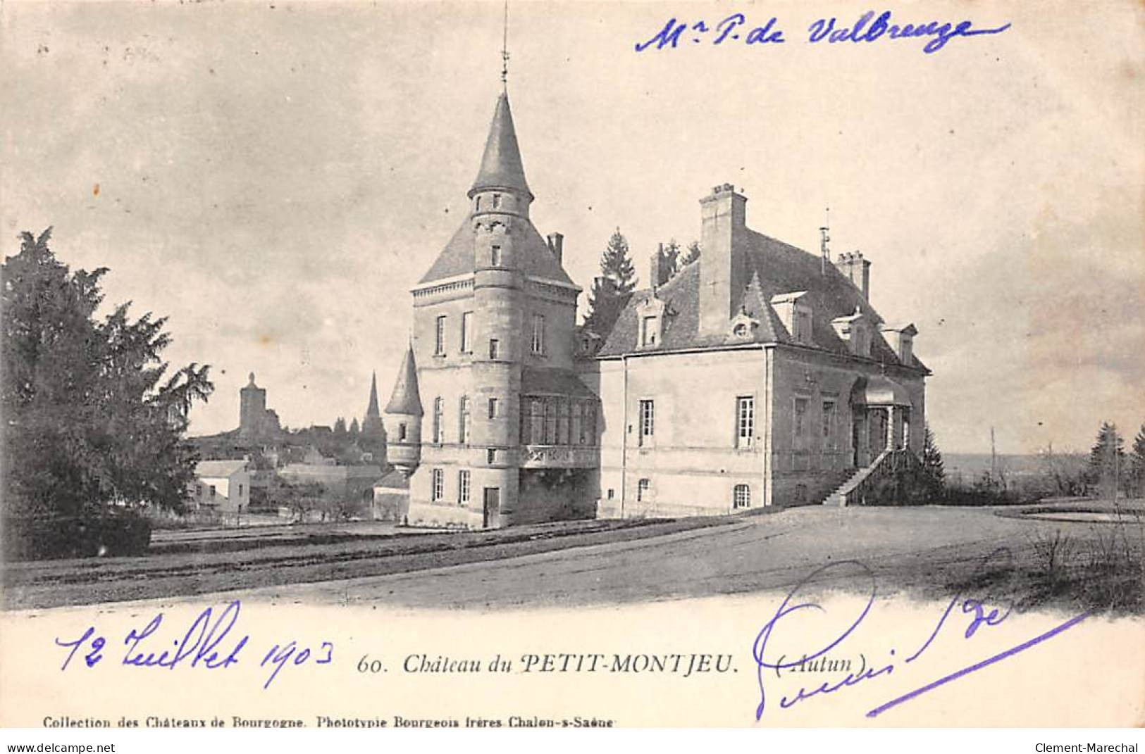 Château De PETIT MONTJEU - Très Bon état - Otros & Sin Clasificación