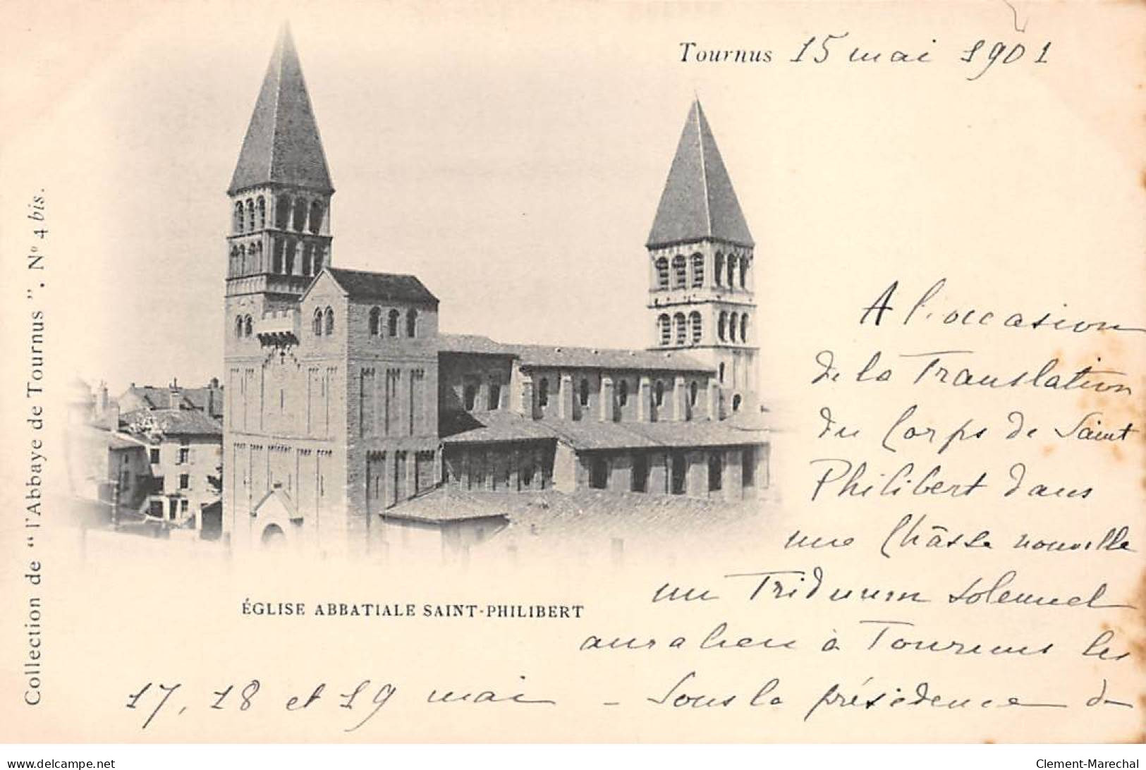 TOURNUS - Eglise Abbatiale Saint Philibert - Très Bon état - Other & Unclassified