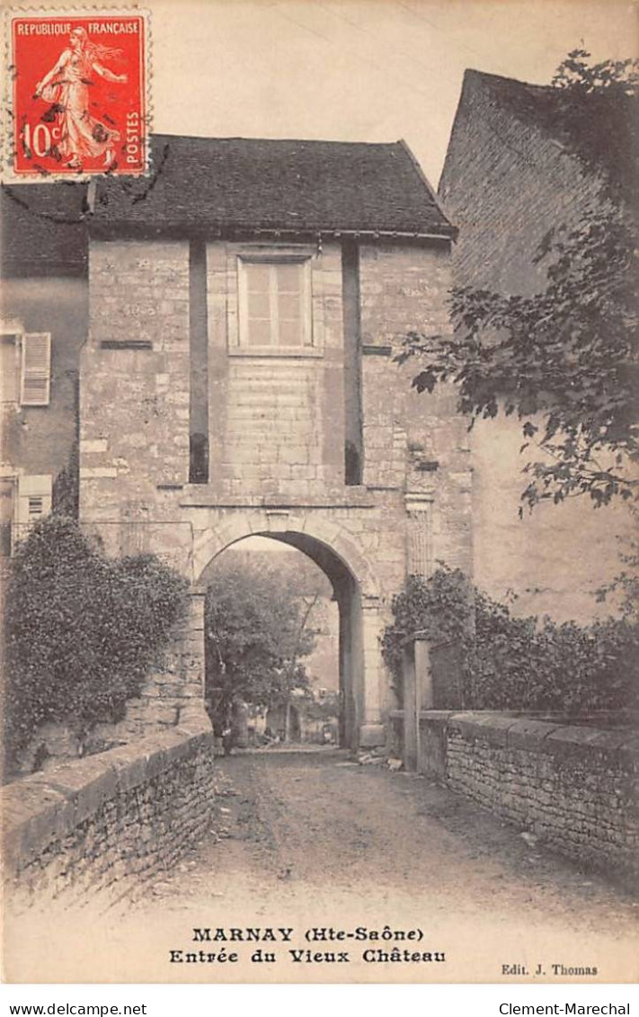 MARNAY - Entrée Du Vieux Château - Très Bon état - Marnay