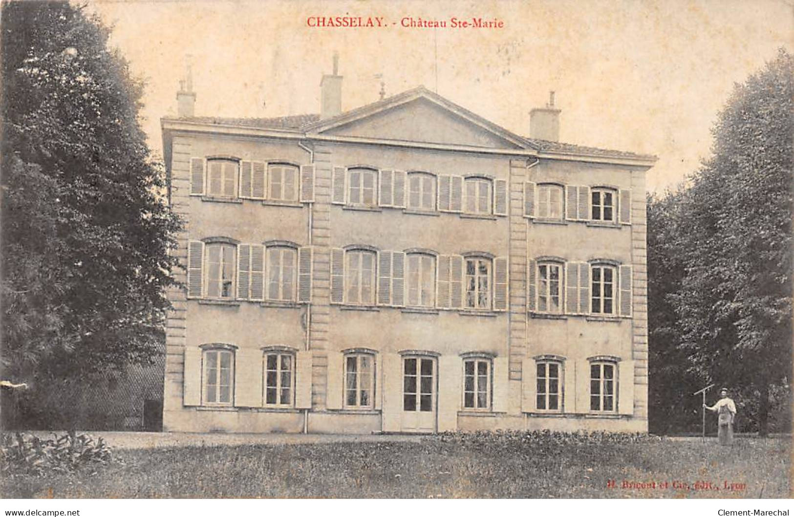 CHASSELAY - Château Sainte Marie - état - Sonstige & Ohne Zuordnung