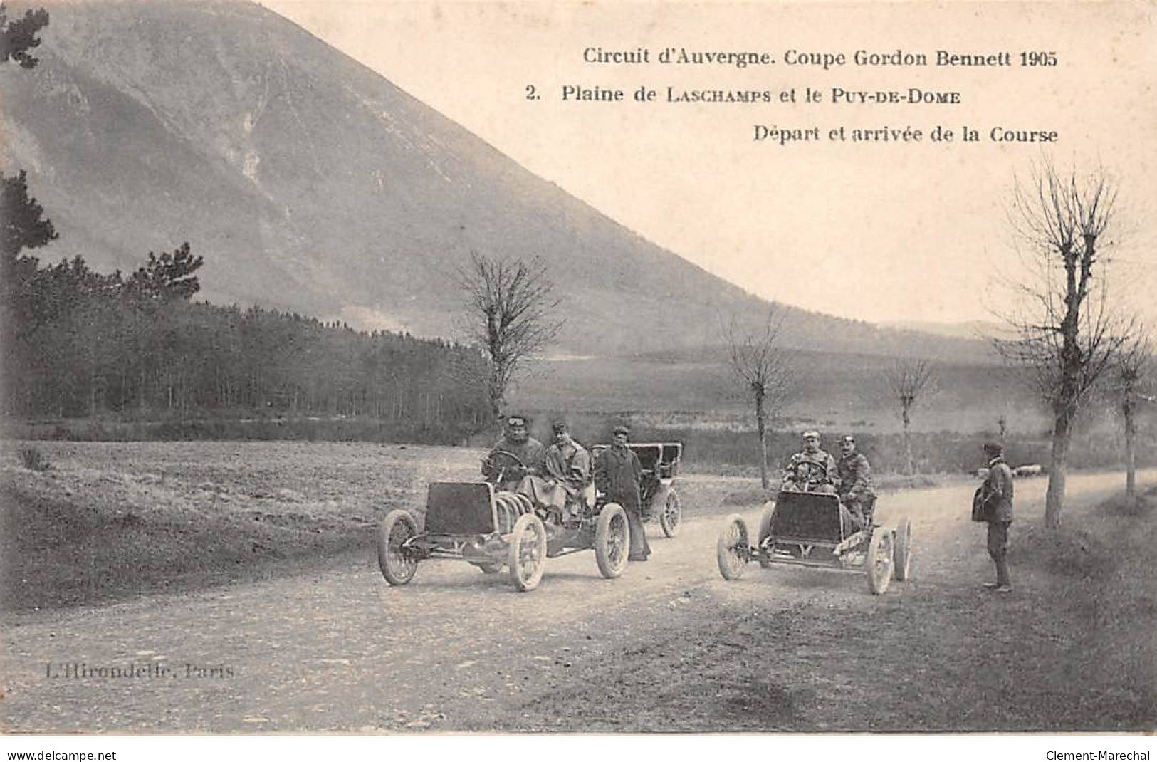 Circuit D'Auvergne - Coupe Gordon Bennett 1905 - Plaine De LASCHAMPS Et Le PUY DE DOME - Très Bon état - Other & Unclassified