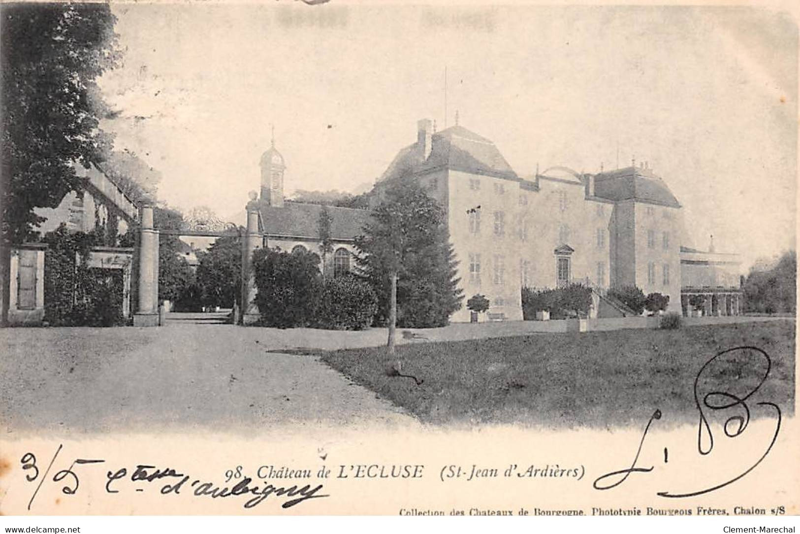 SAINT JEAN D'ARDIERES - Château De L'ECLUSE - Très Bon état - Autres & Non Classés