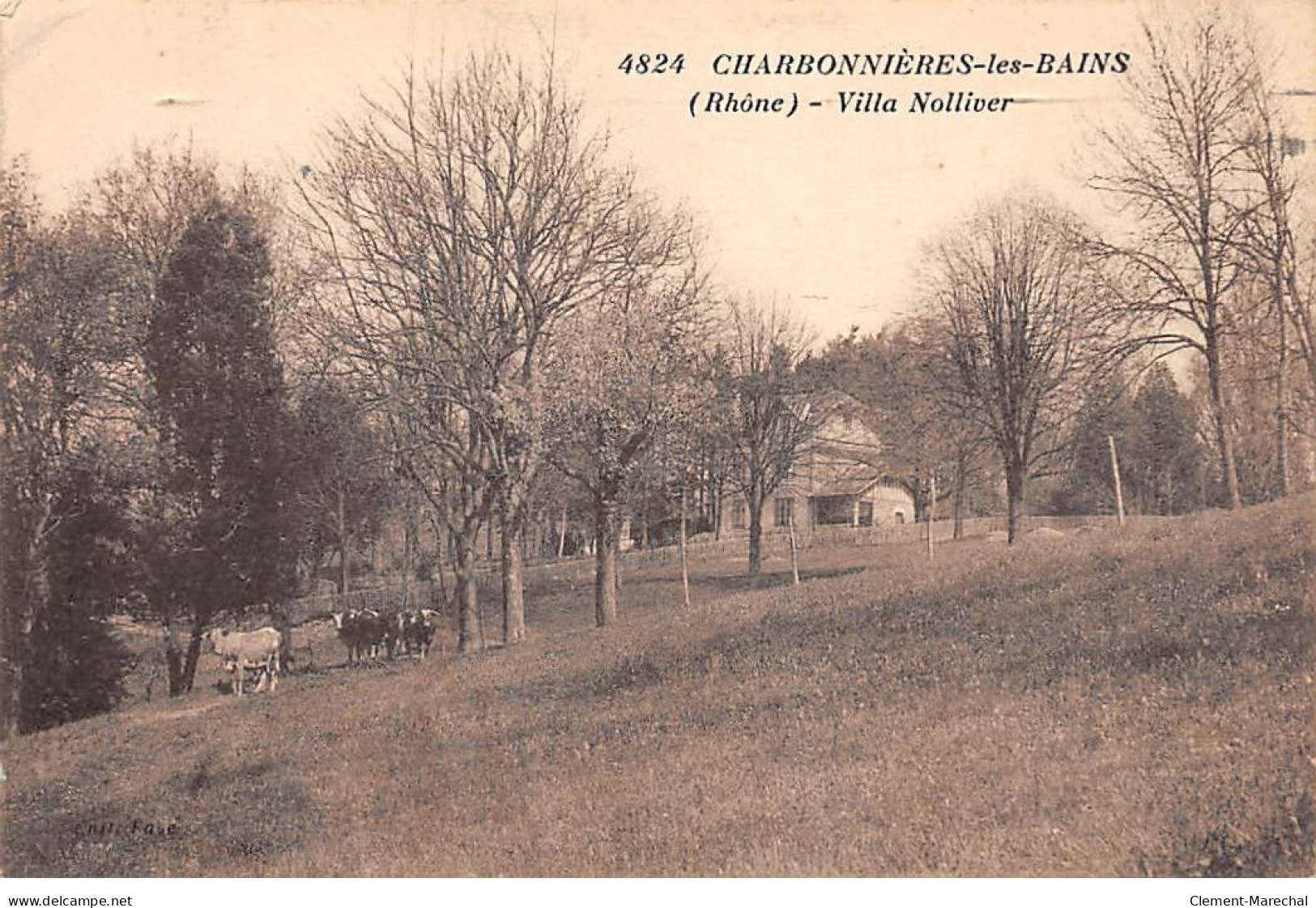 CHARBONNIERES LES BAINS - Villa Nolliver - Très Bon état - Charbonniere Les Bains