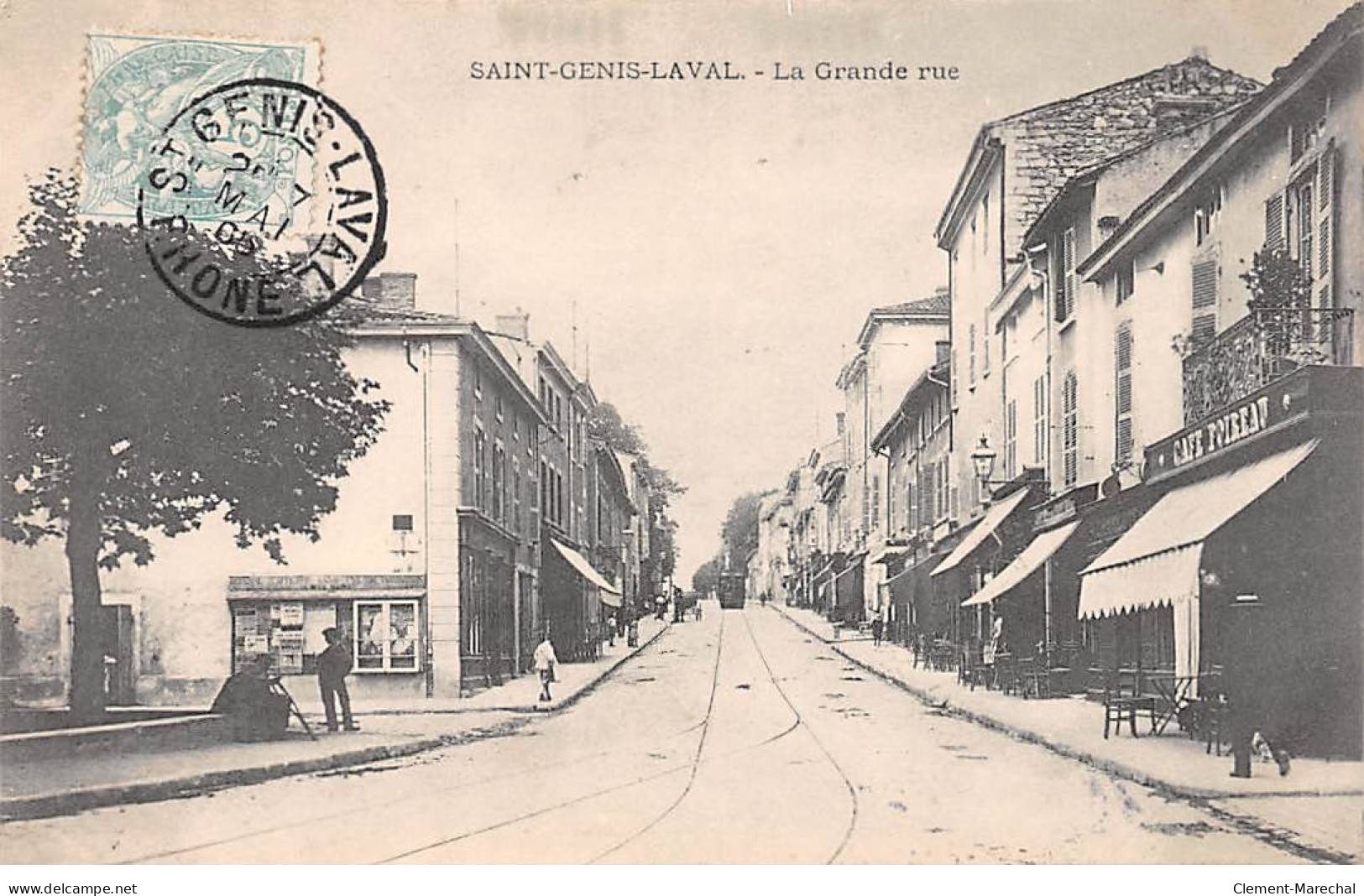 SAINT GENIS LAVAL - La Grande Rue - Très Bon état - Sonstige & Ohne Zuordnung