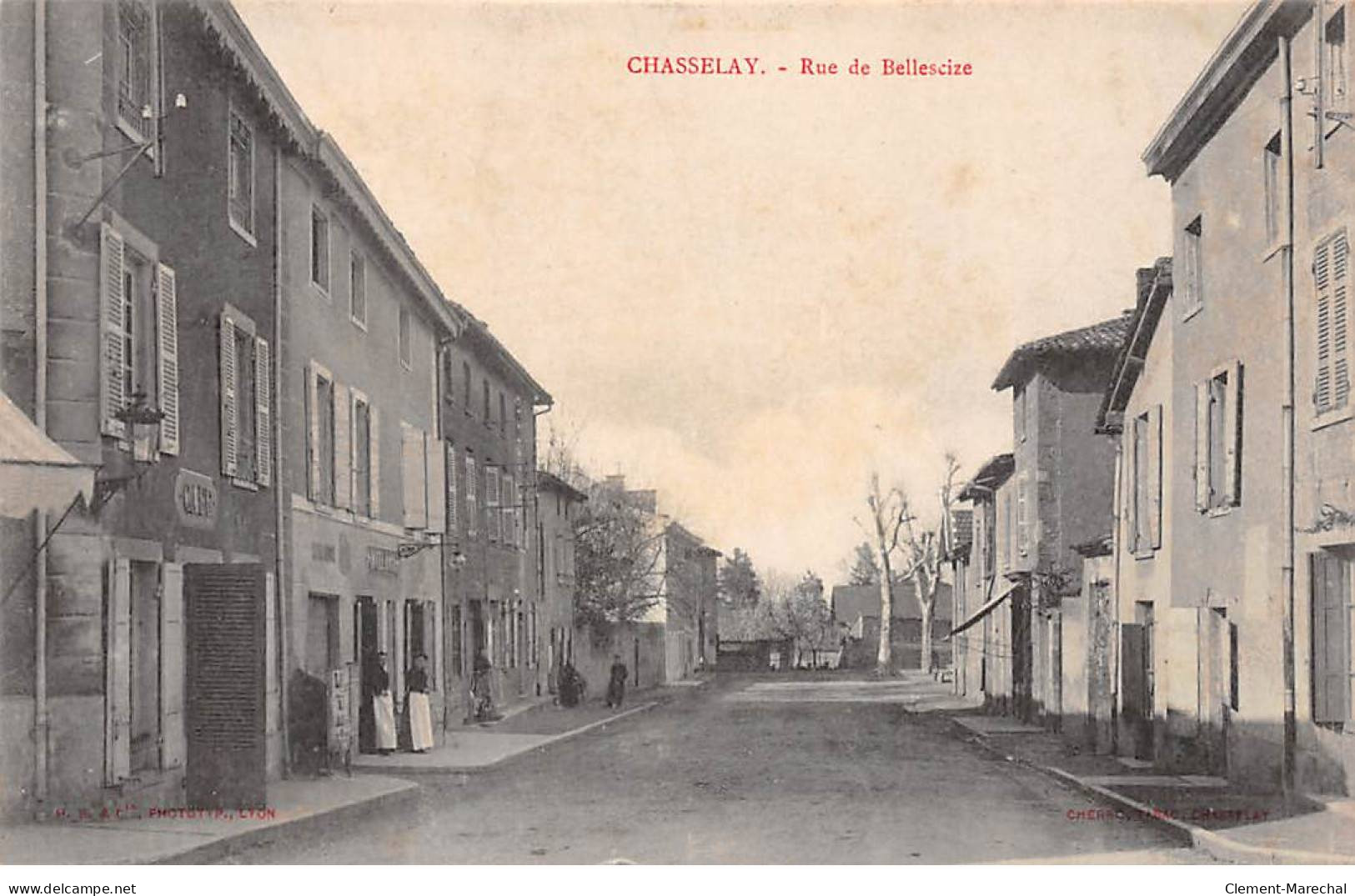 CHASSELAY - Rue De Bellescize - Très Bon état - Otros & Sin Clasificación