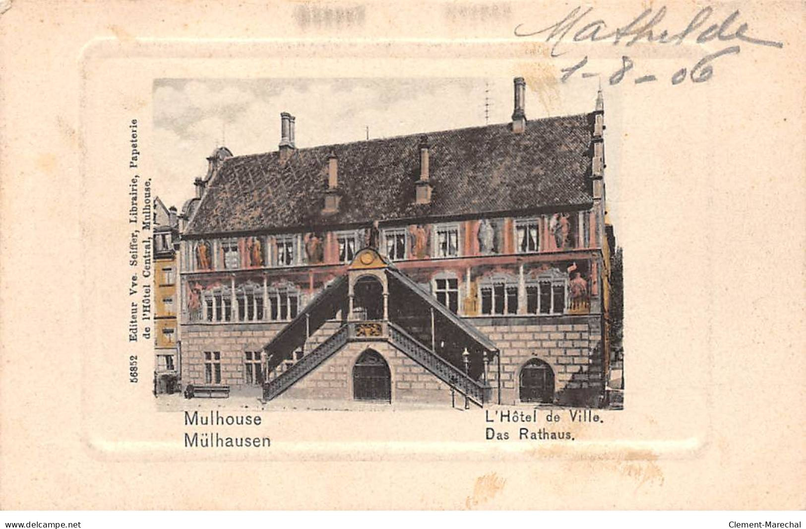 MULHOUSE - L'Hôtel De Ville - Très Bon état - Mulhouse
