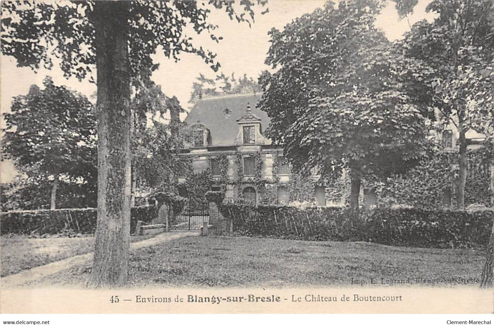 Environs De BLANGY SUR BRESLE - Le Château De Boutencourt - Très Bon état - Autres & Non Classés