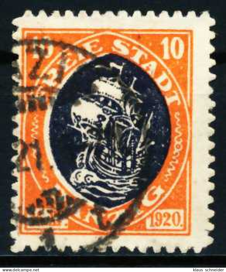 DANZIG 1921 Nr 54 Gestempelt X4B644E - Used