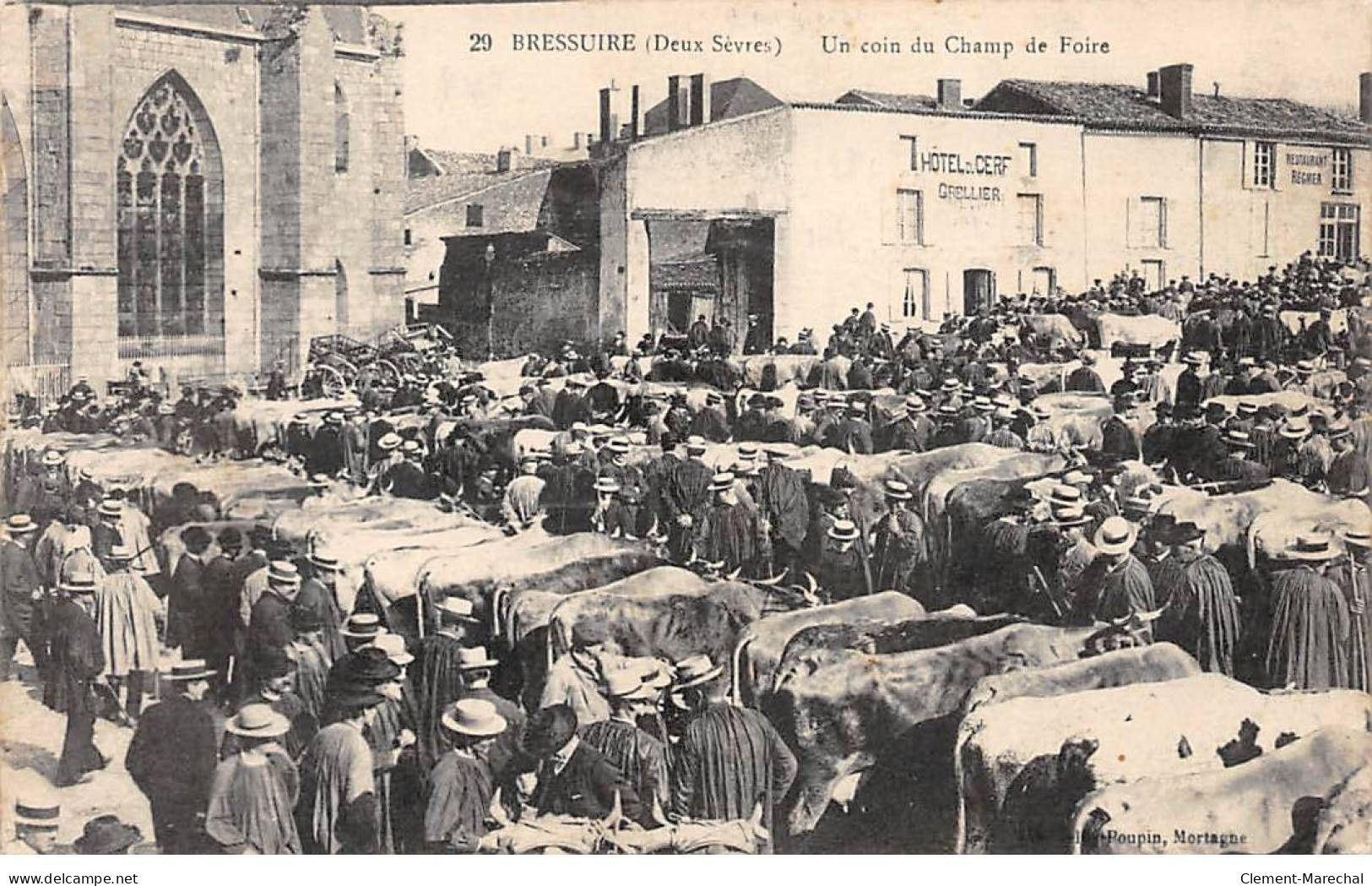 BRESSUIRE - Un Coin Du Champ De Foire - Très Bon état - Bressuire