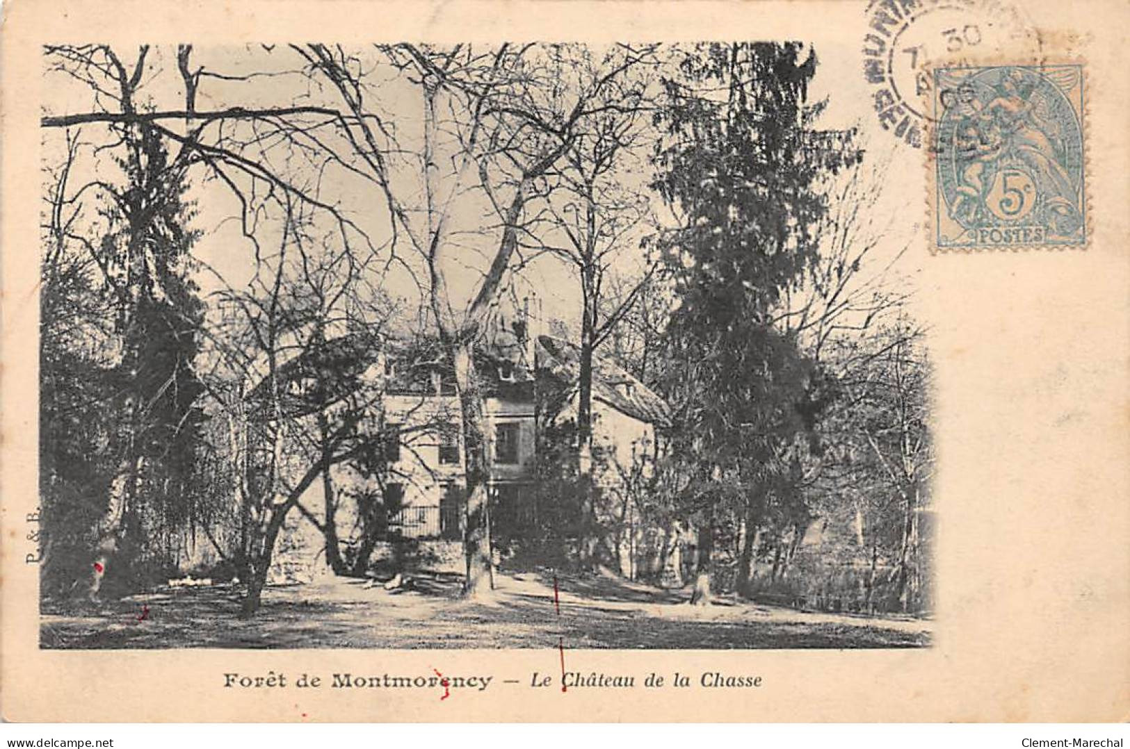 Forêt De MONTMORENCY - Le Château De La Chasse - Très Bon état - Otros & Sin Clasificación
