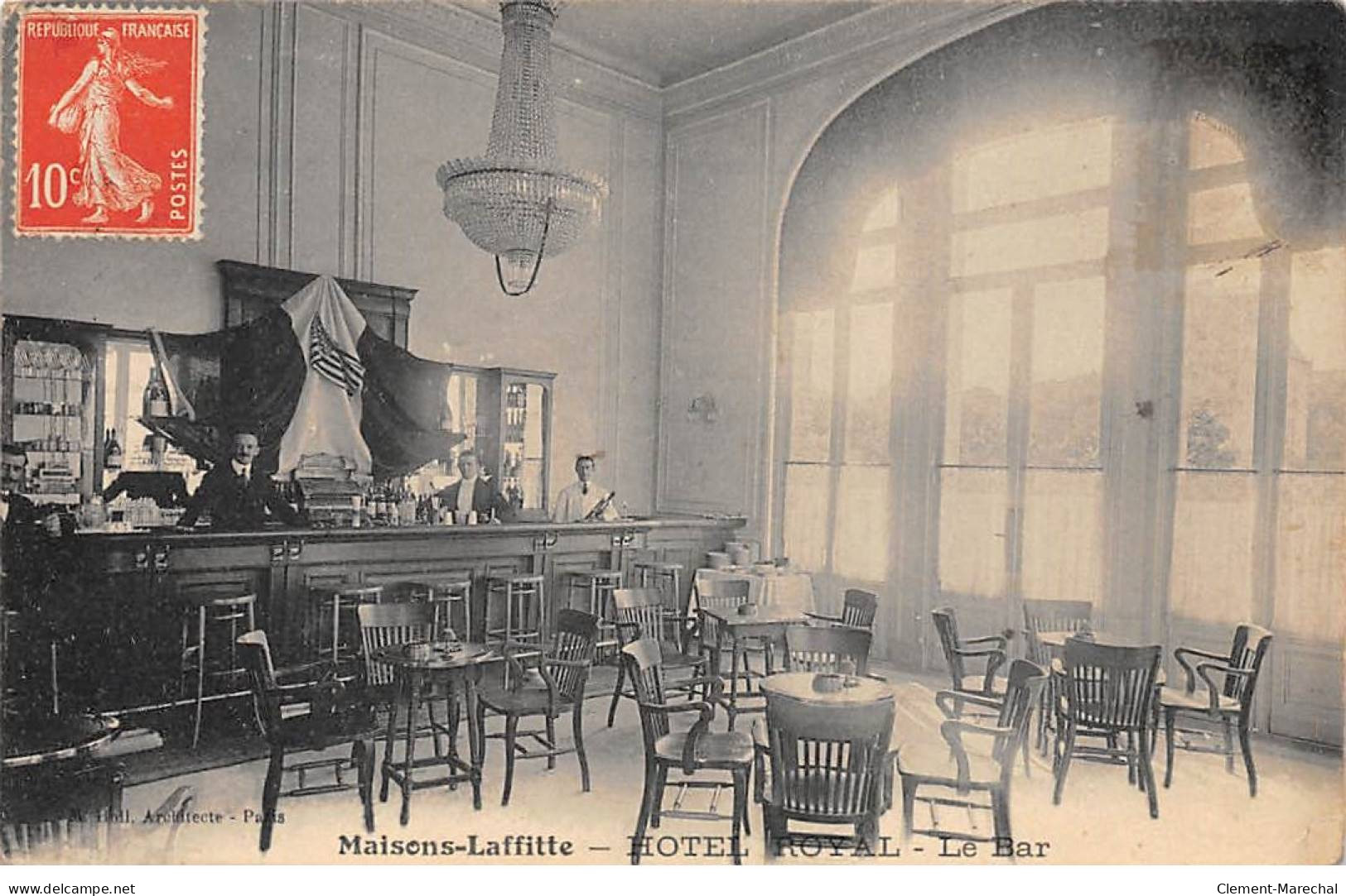 MAISONS LAFFITTE - Hotel Royal - Le Bar - Très Bon état - Maisons-Laffitte