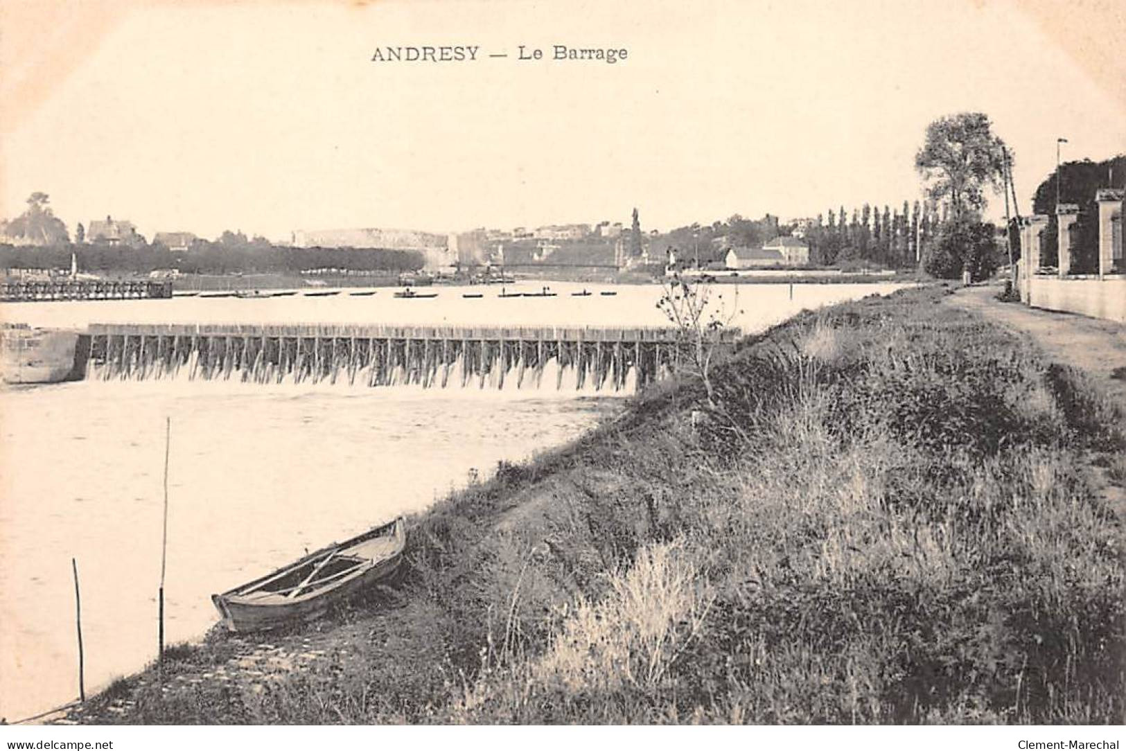 ANDRESY - Le Barrage - Très Bon état - Andresy