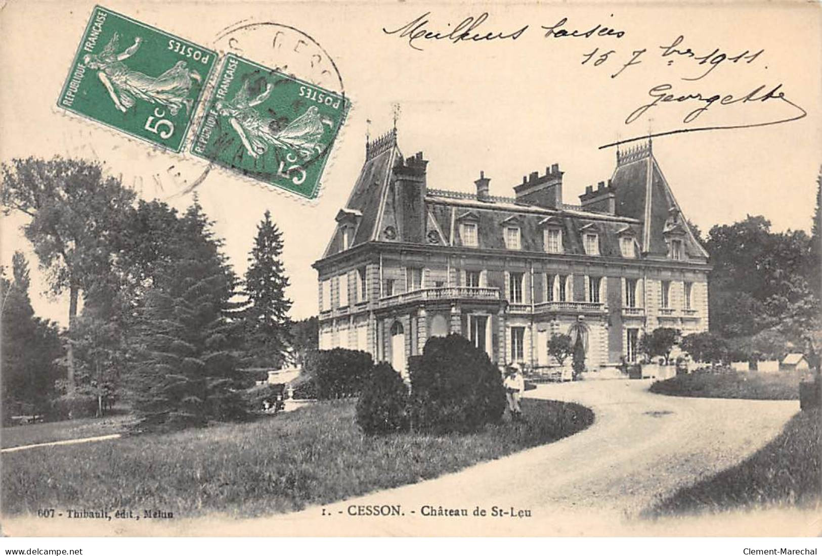 CESSON - Château De Saint Leu - Très Bon état - Cesson