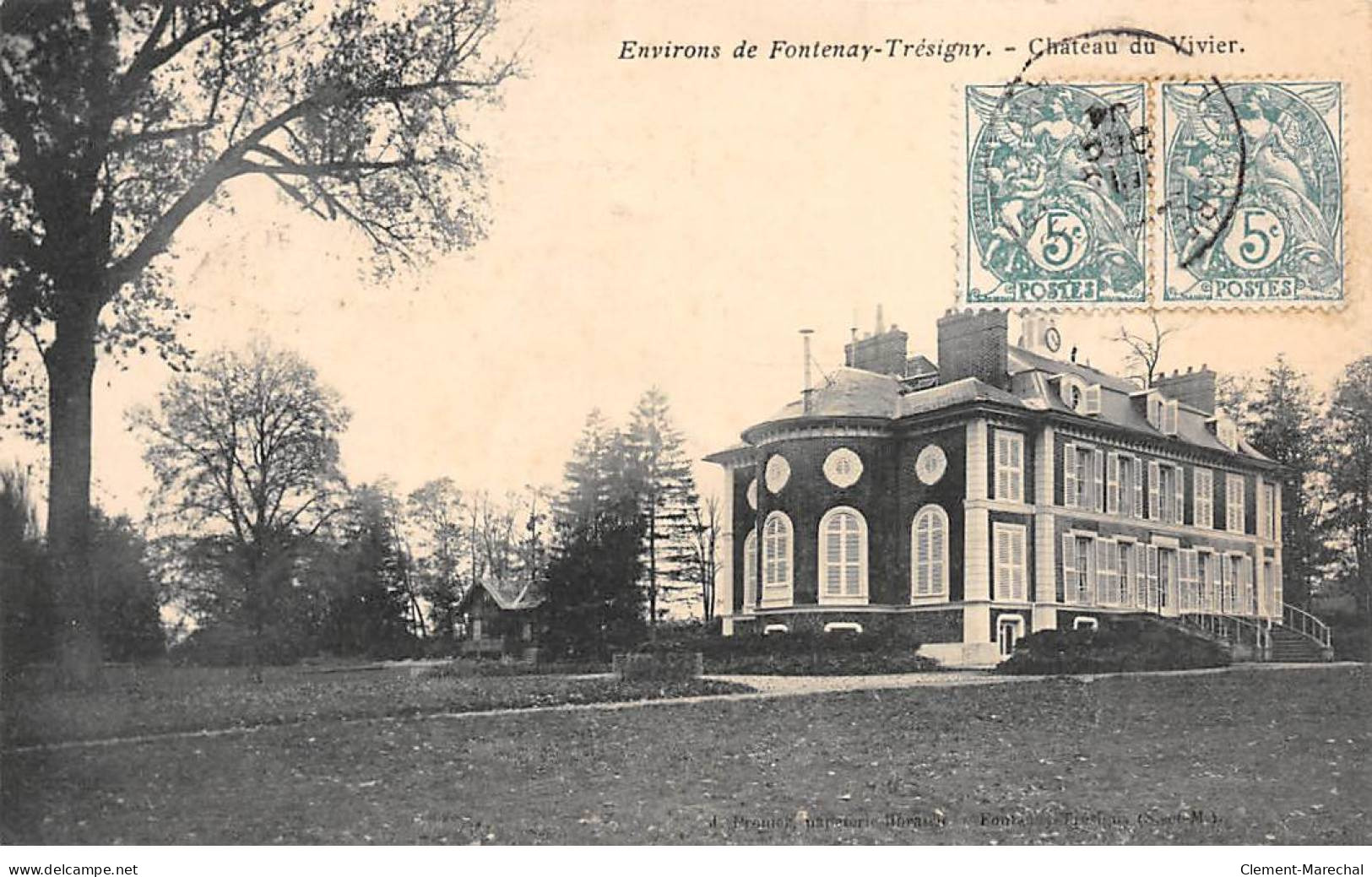 Environs De FONTENAY TRESIGNY - Château Du VIVIER - Très Bon état - Andere & Zonder Classificatie