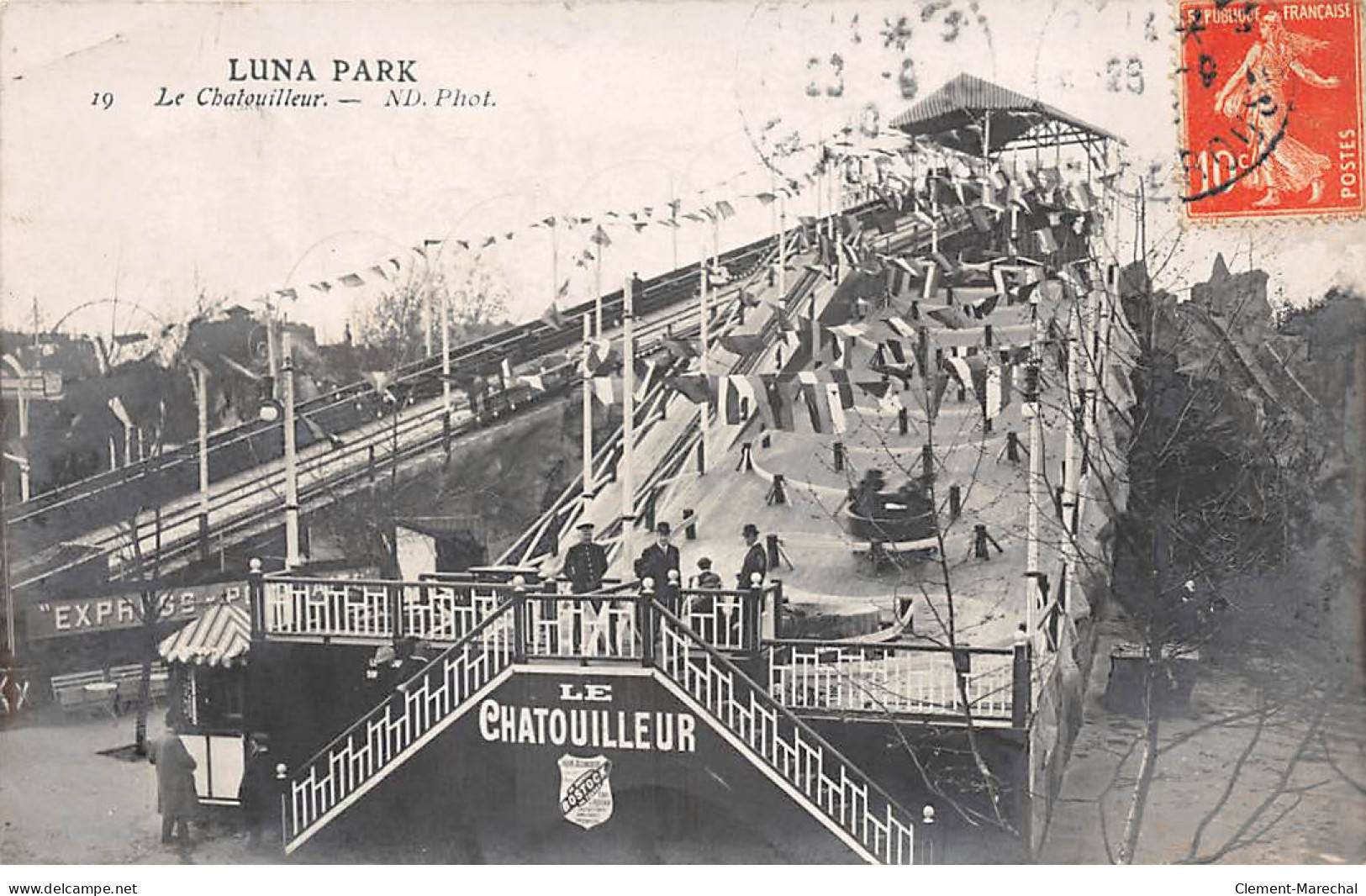 PARIS - Luna Park - Le Chatouilleur - Très Bon état - Autres & Non Classés