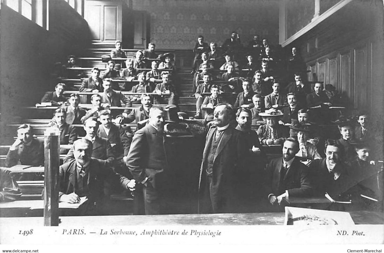 PARIS - La Sorbonne - Amphithéâtre De Physiologie - Très Bon état - Education, Schools And Universities