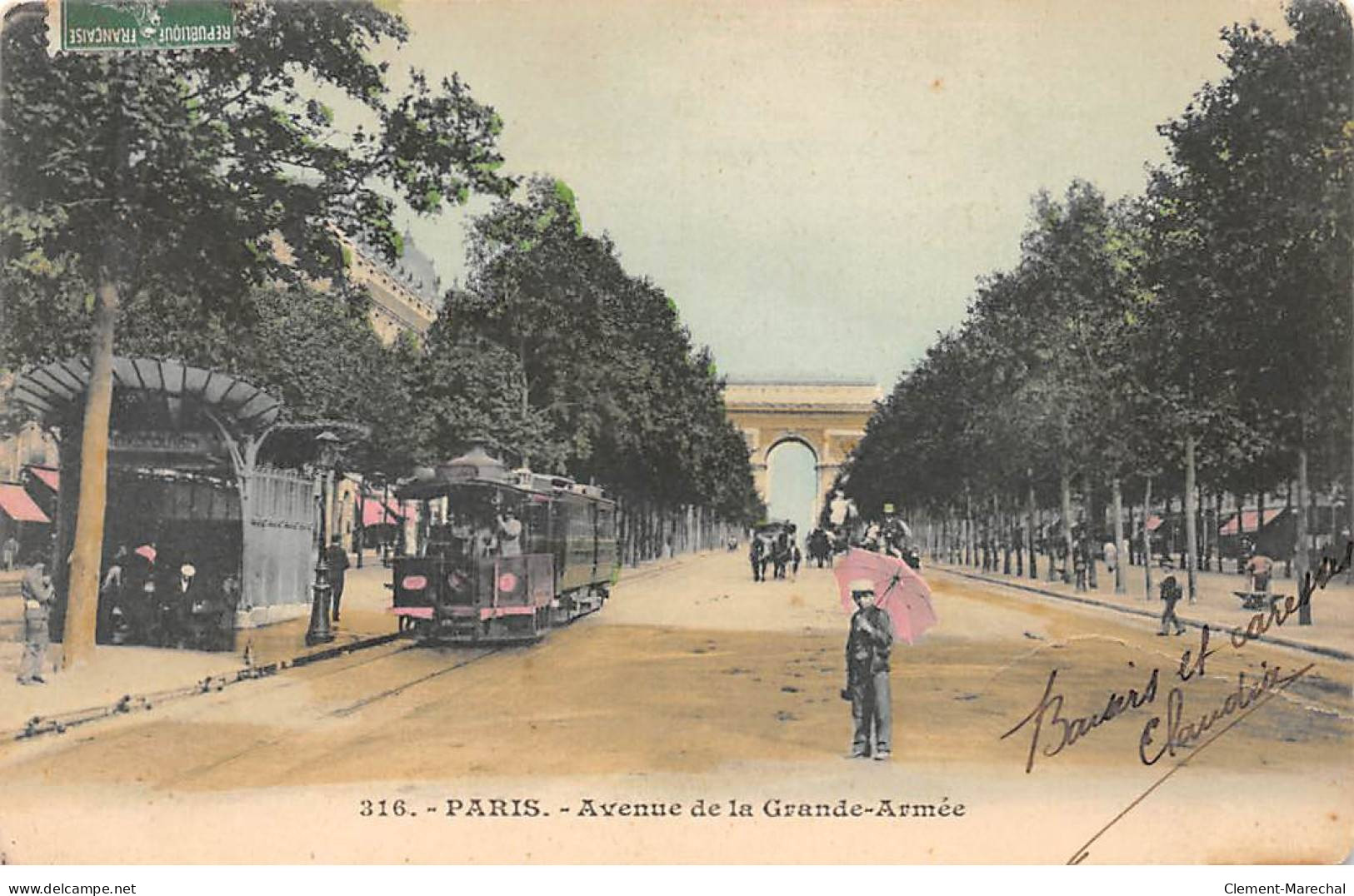 PARIS - Avenue De La Grande Armée - état - Autres & Non Classés