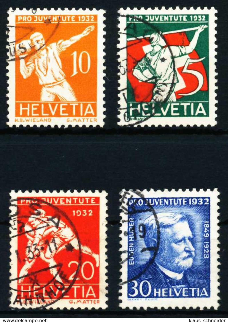 SCHWEIZ PRO JUVENTUTE Nr 262-265 Gestempelt X4C981E - Used Stamps