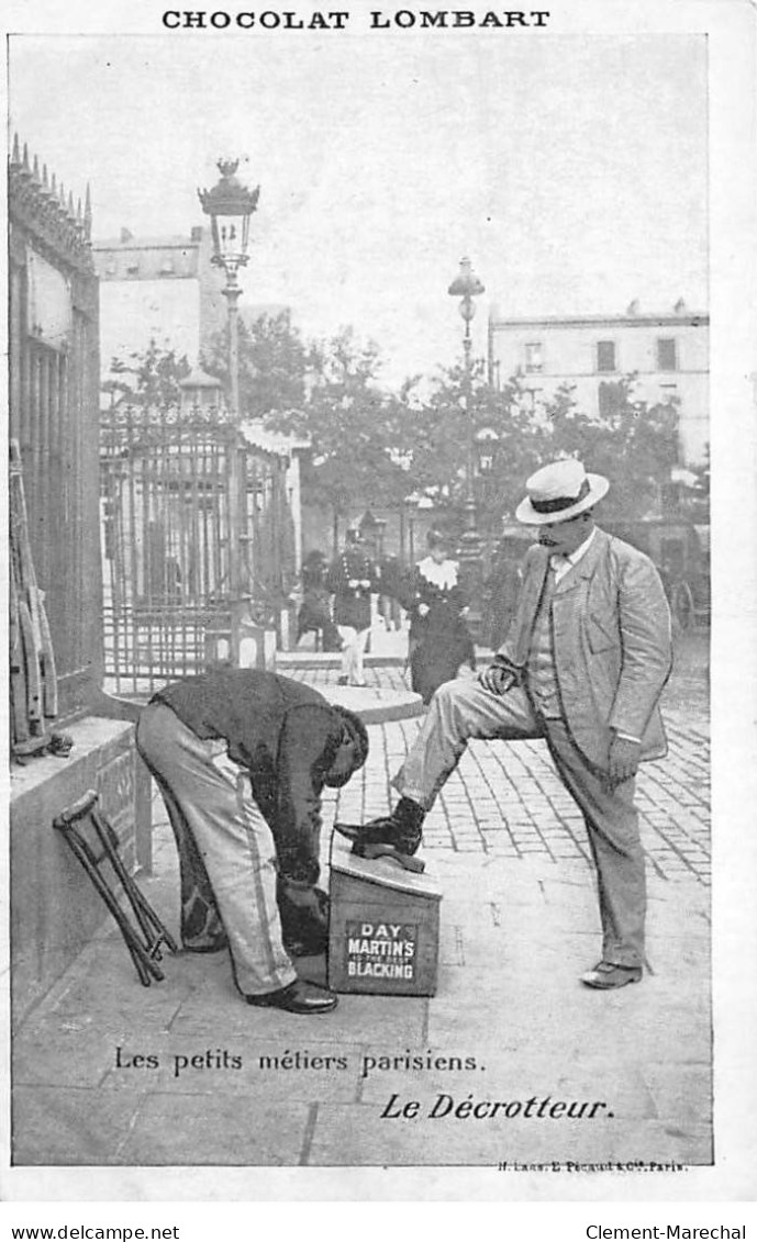 PARIS - Les Petits Métiers Parisiens - Le Décrotteur - Très Bon état - Straßenhandel Und Kleingewerbe